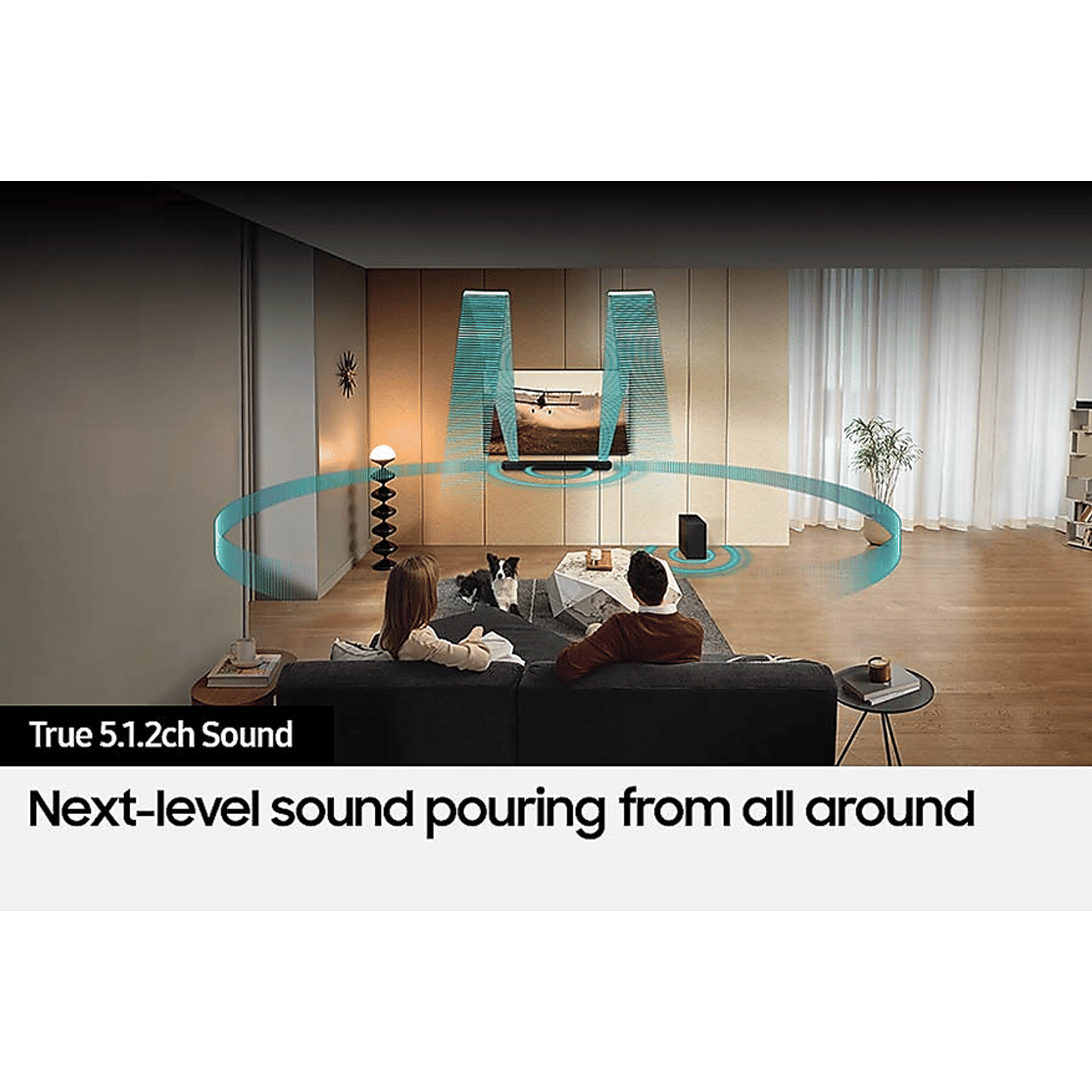 SAMSUNG Q Series 360W Bluetooth Soundbar with Remote (Dolby Atmos, 5.1.2 Channel, Black)_18