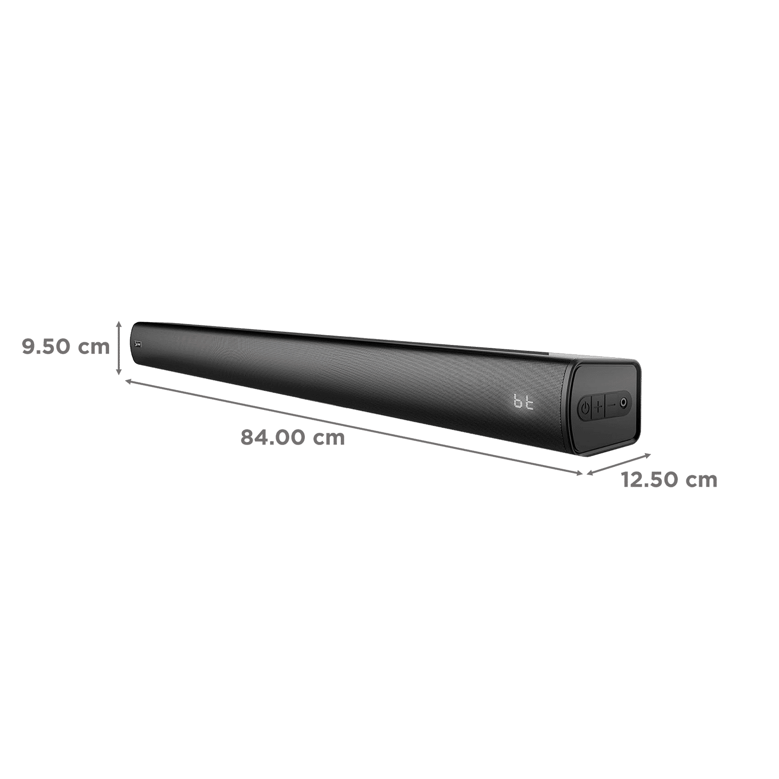 pTron Jazz Pro 120W Bluetooth Soundbar with Remote (Bass Boost, 2.1 Channel, Black)_2