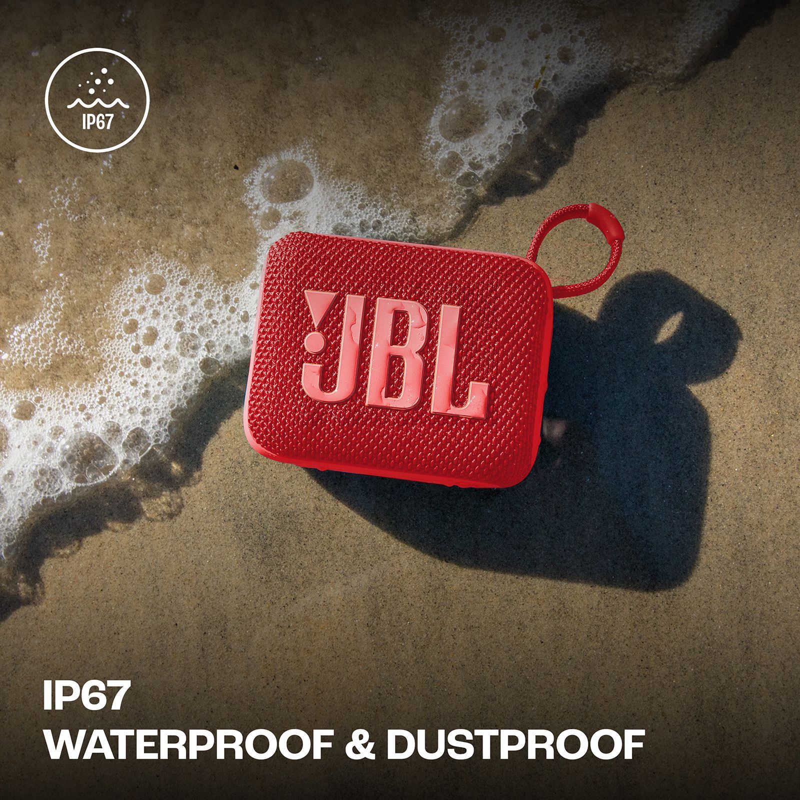 JBL Go 4 4.2W Portable Bluetooth Speaker (IP67 Waterproof, 7 Hours Playtime, Stereo Channel, Red)_17