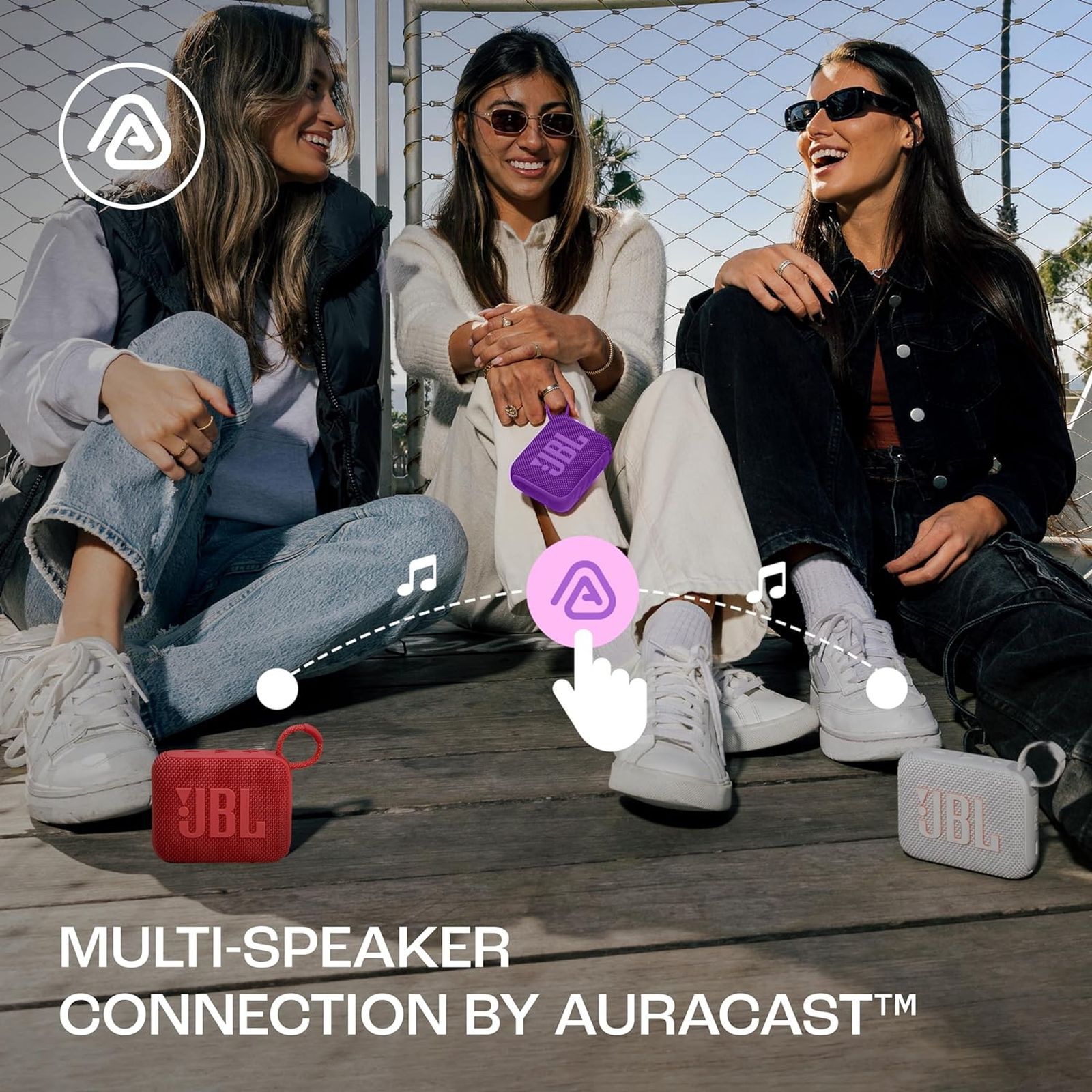 JBL Go 4 4.2W Portable Bluetooth Speaker (IP67 Waterproof, 7 Hours Playtime, Stereo Channel, Purple)_14