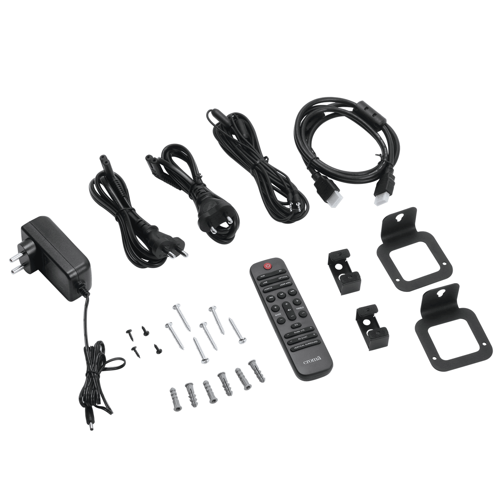 Croma 500W Bluetooth Home Theatre with Remote (Dolby Atmos, 5.1.2 Channel, Black)_11