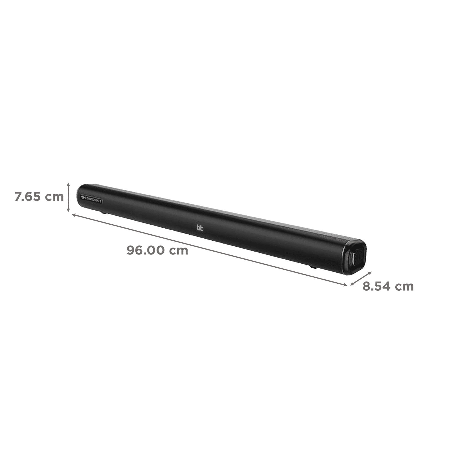 ZEBRONICS ZEB-Juke Bar 6000DWS Pro 200W Bluetooth Soundbar with Remote (Immersive Audio, 2.1 Channel, Black)_3
