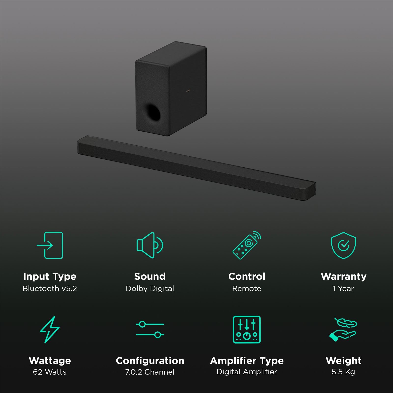 SONY HT-A9000 585W Bluetooth Soundbar with Remote (Dolby Digital, 7.1.2 Channel, Black)_2