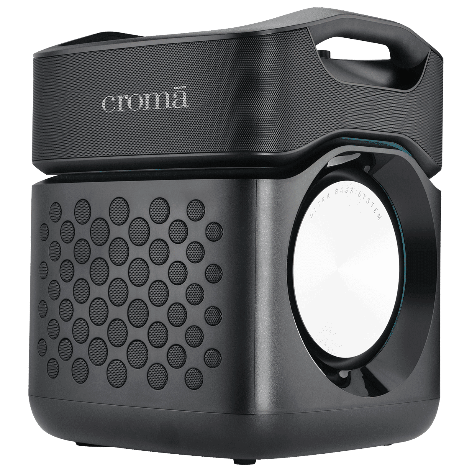 Croma 100W Bluetooth Party Speaker (RGB Party Lights, Black)_9