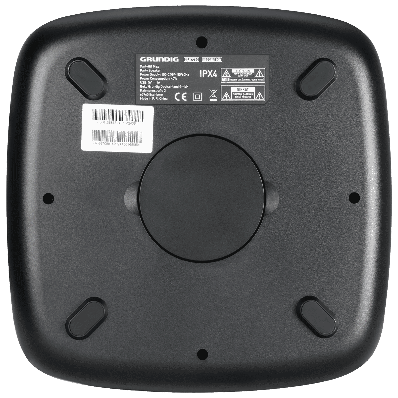 Croma 100W Bluetooth Party Speaker (RGB Party Lights, Black)_10