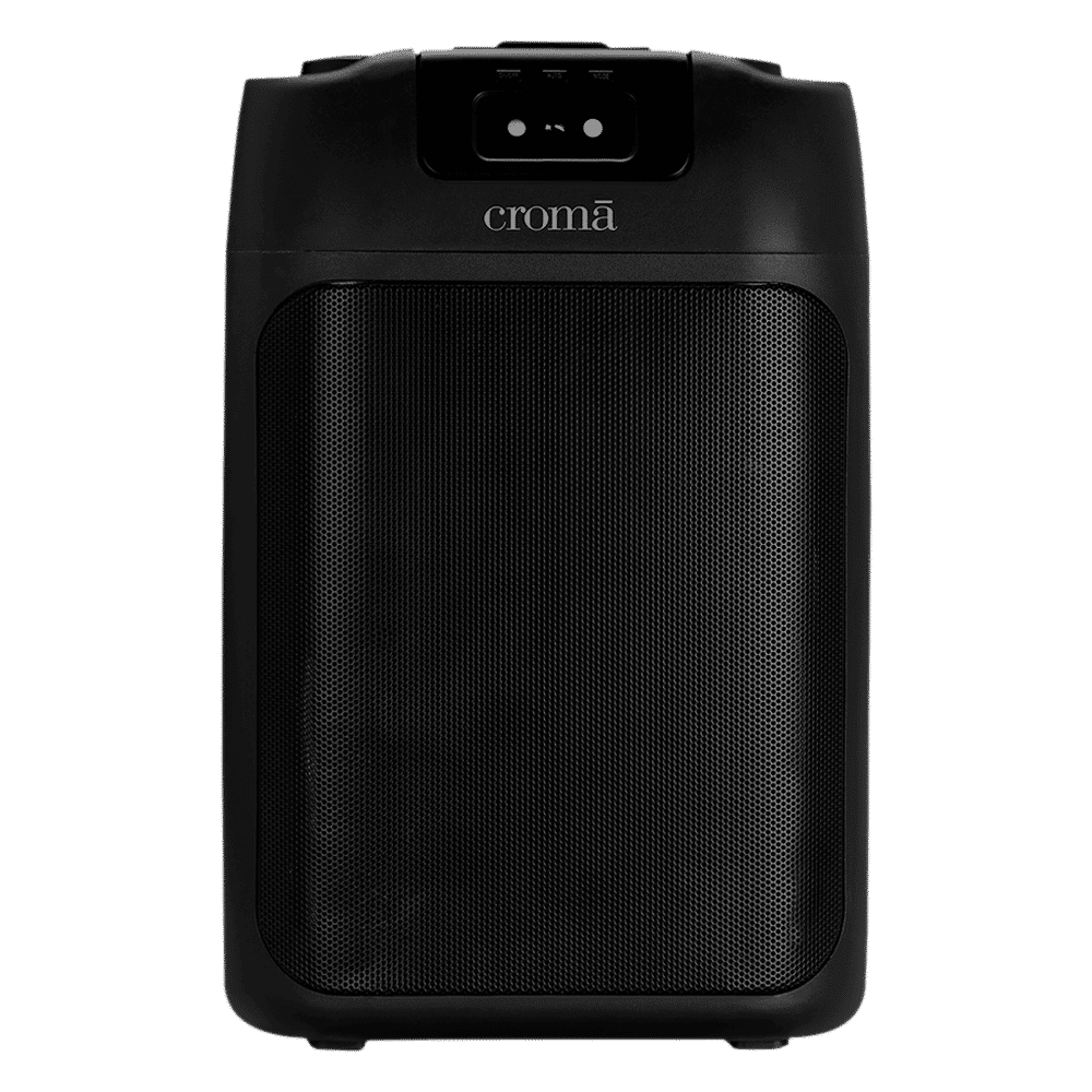 Croma 60 W Bluetooth Party Speaker with mic (TWS Function, Stereo Channel, Black) Croma 60 W Bluetooth Party Speaker with mic (TWS Function, Stereo Channel, Black)_13