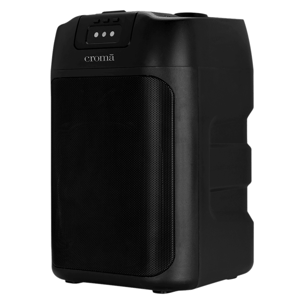 Croma 60 W Bluetooth Party Speaker with mic (TWS Function, Stereo Channel, Black) Croma 60 W Bluetooth Party Speaker with mic (TWS Function, Stereo Channel, Black)_8