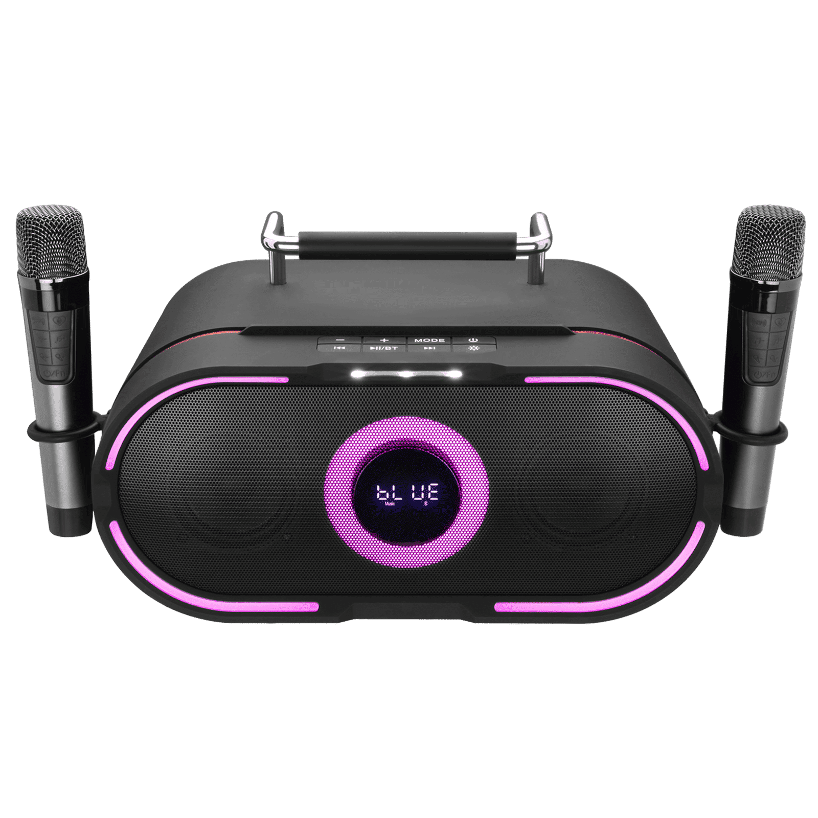 Croma 100W RMS Bluetooth Speaker (Echo Adjustment, 3 LED Modes, 2.0 Channel, Black)_12