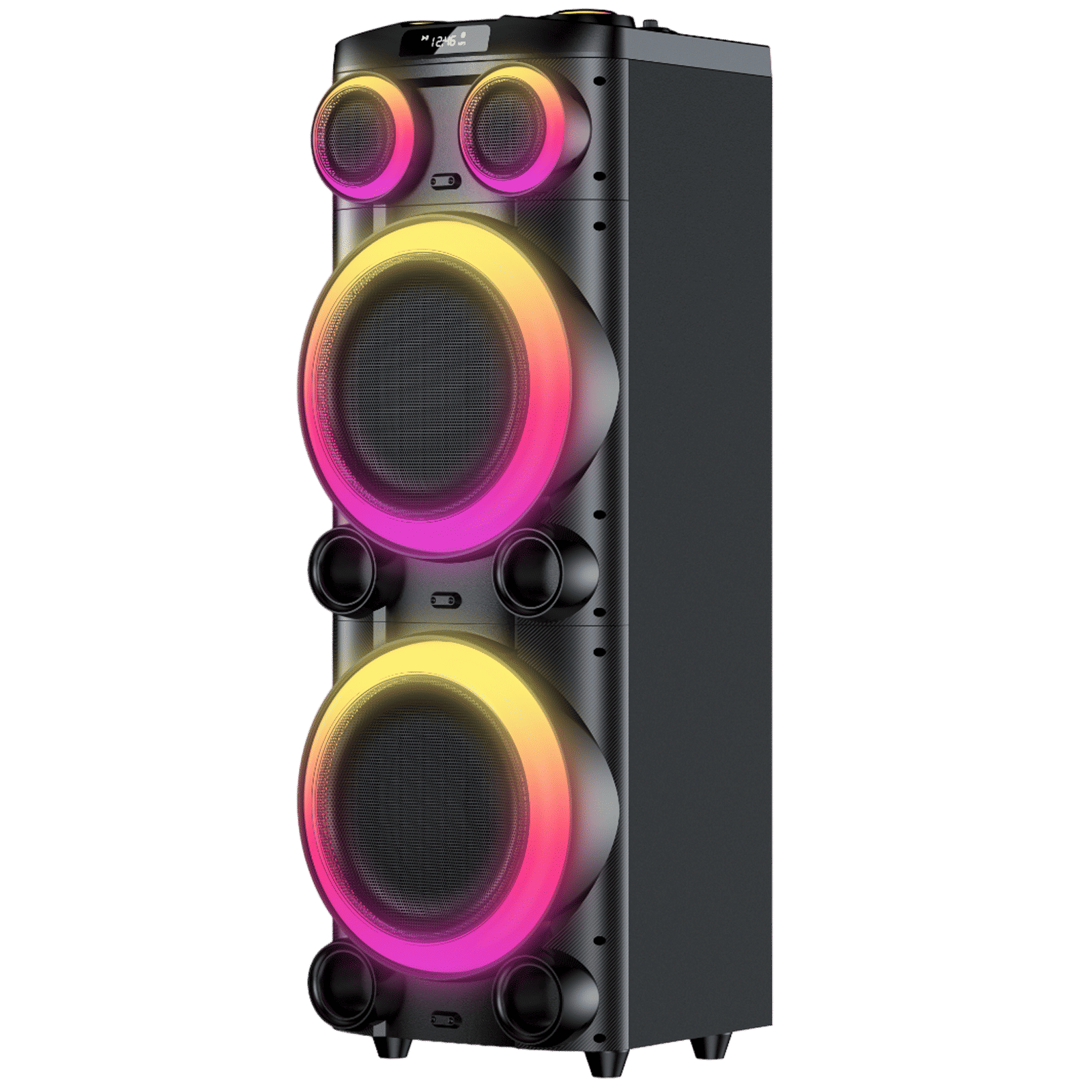 Croma Explode 2.0 1400W Bluetooth Party Speaker with Mic (RGB Party Laser Light, Stereo Channel, Black) Croma Explode 2.0 1400W Bluetooth Party Speaker with Mic (RGB Party Laser Light, Stereo Channel, Black)_4