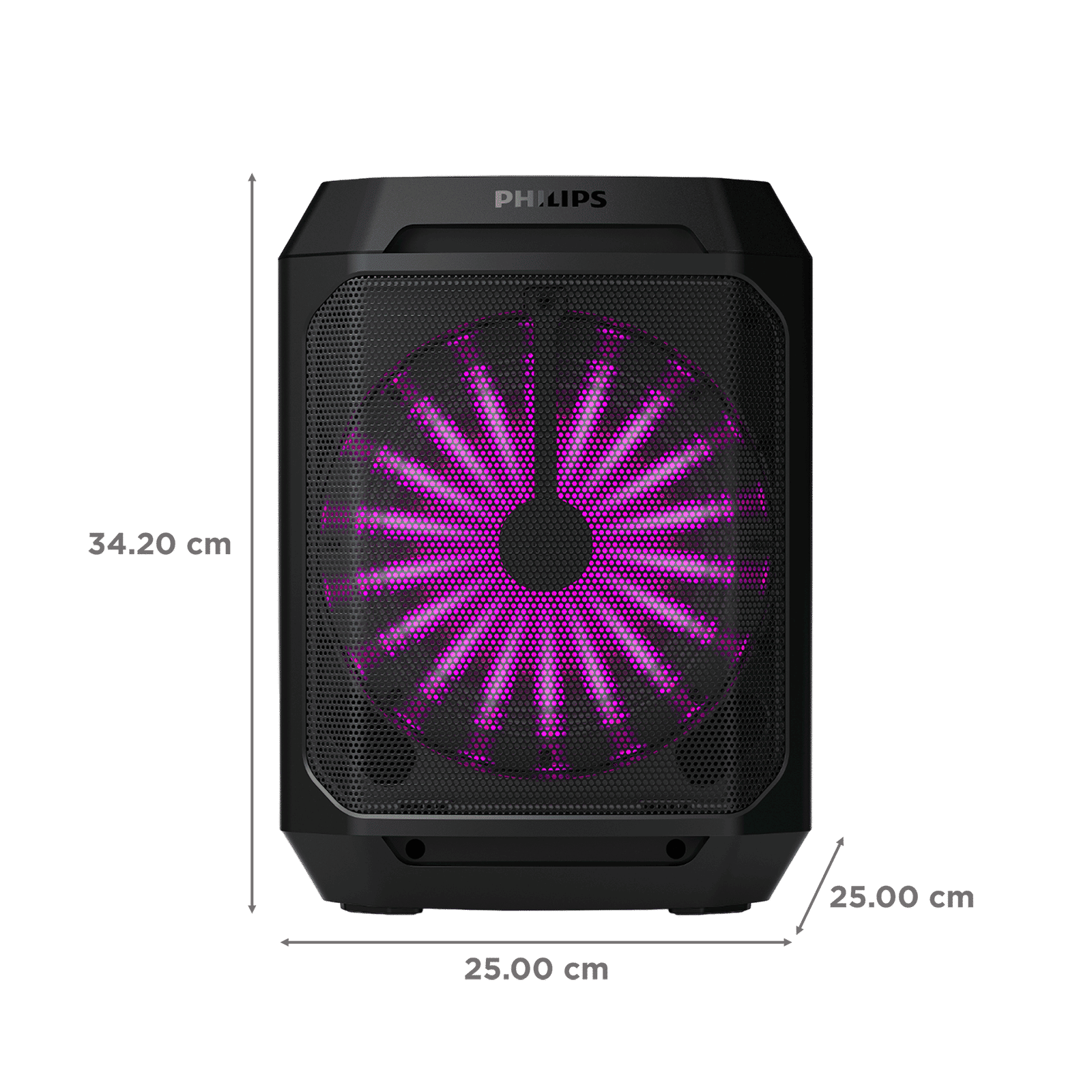 PHILIPS TAX2208/94 30W Bluetooth Party Speaker (Dynamic Bass Boost, Mono Channel, Black)_2