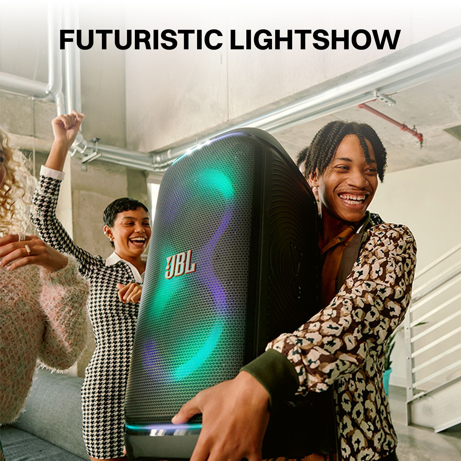 JBL PartyBox Stage 320 240W Bluetooth Party Speaker (AI Sound Boost, White)_19