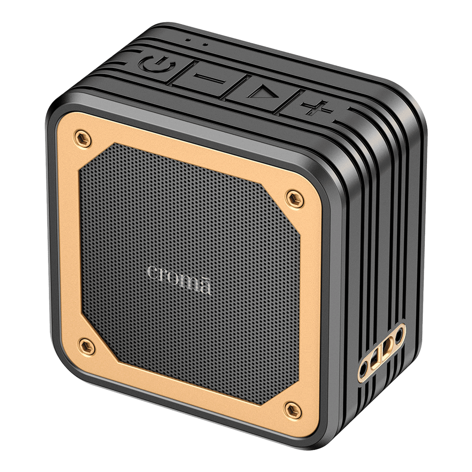 Croma 8W Portable Bluetooth Speaker (IPX5 Water Resistant, Built in Mic, Mono Channel, Black) Croma 8W Portable Bluetooth Speaker (IPX5 Water Resistant, Built in Mic, Mono Channel, Black)_7