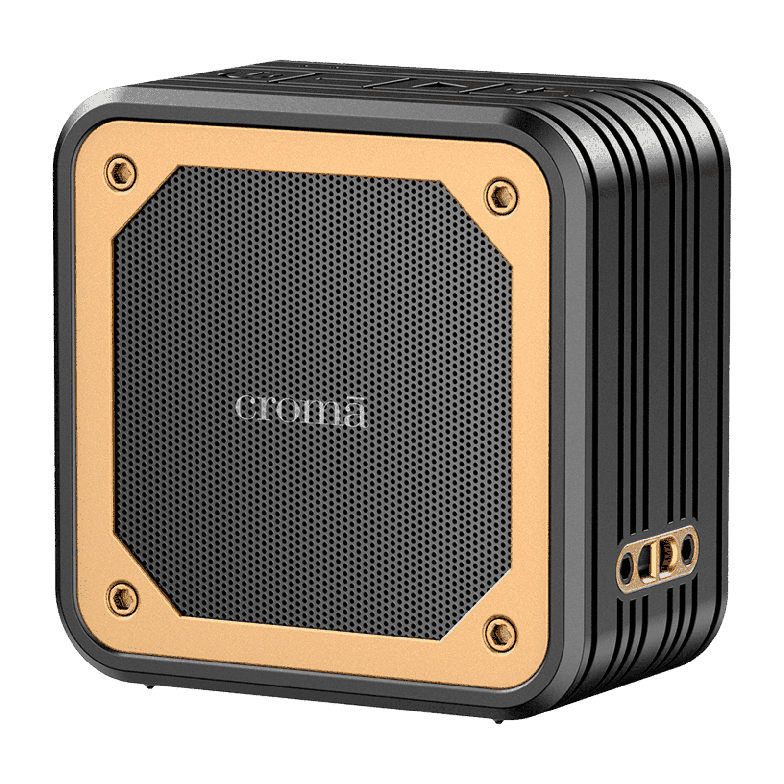 Croma 8W Portable Bluetooth Speaker (IPX5 Water Resistant, Built in Mic, Mono Channel, Black) Croma 8W Portable Bluetooth Speaker (IPX5 Water Resistant, Built in Mic, Mono Channel, Black)_2