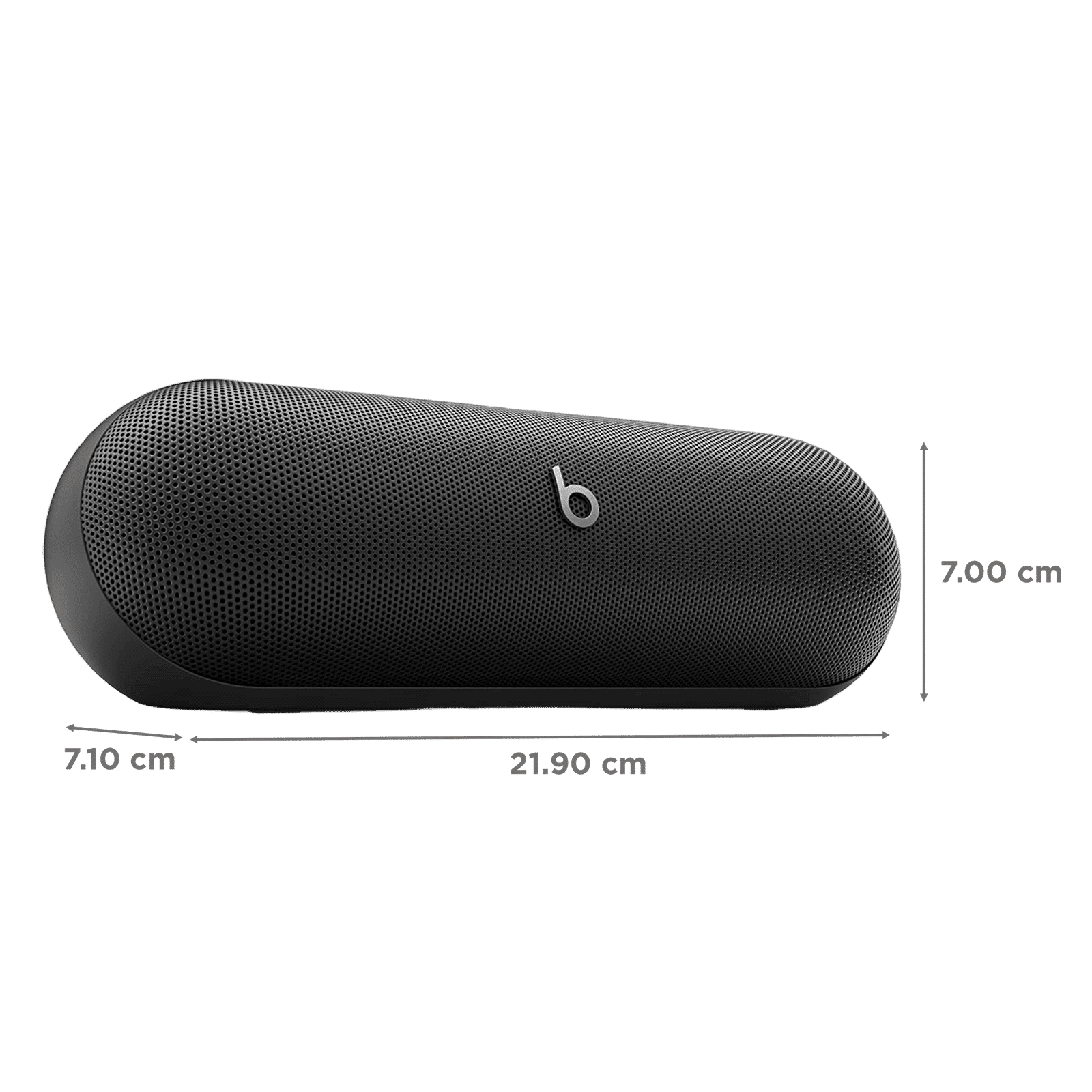 beats Pill Portable Bluetooth Speaker (IP67 Dust & Water Resistance, Room Filling Sound, Matt Black)_2