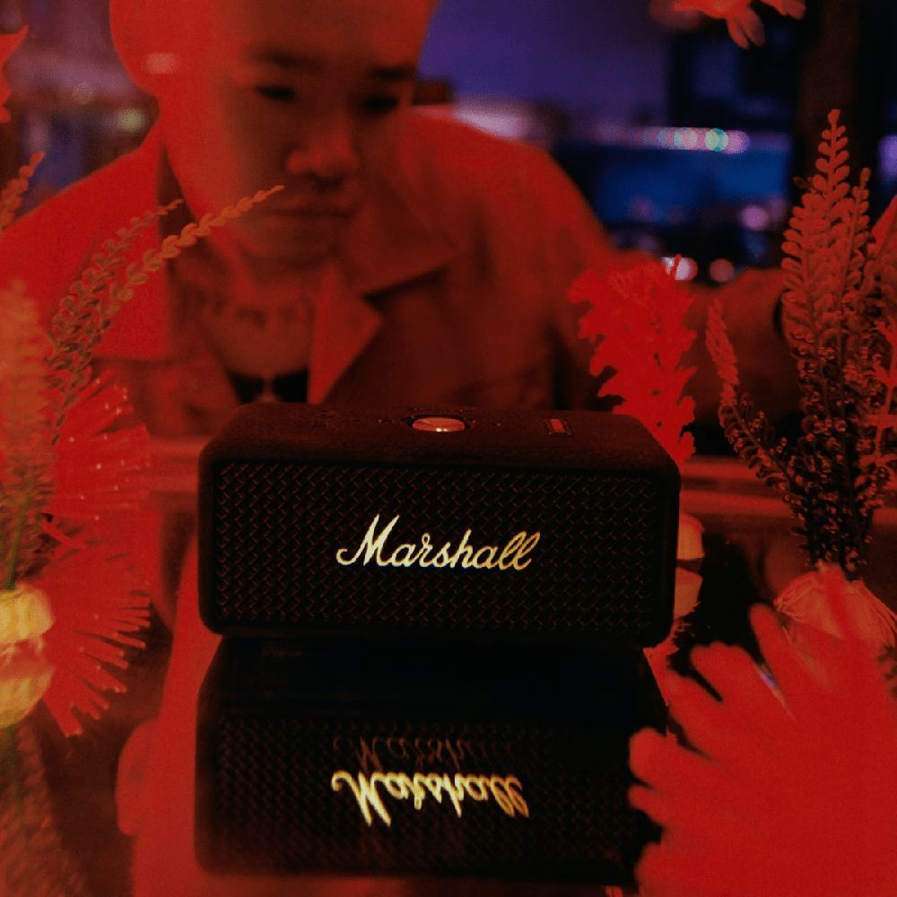 Marshall Emberton III 20W Portable Bluetooth Speaker (IP67 Dust & Waterproof, 360 Degree Sound, Stereo Channel, Black & Brass)_14