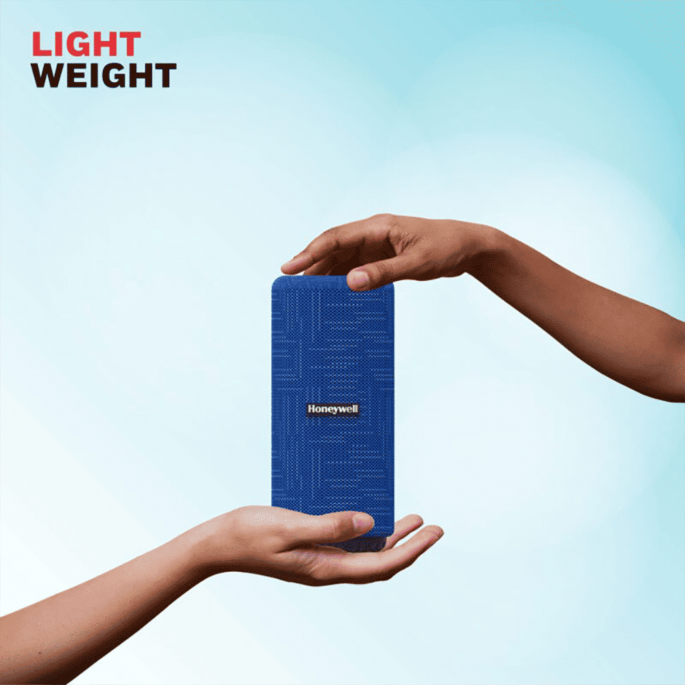 Honeywell Suono P300 10W Portable Bluetooth Speaker (IPX4 Water & Sweat Resistant, 9 Hours Playback Time, Blue)_7