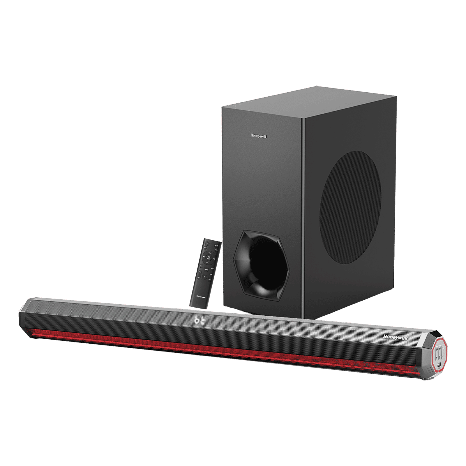 Honeywell Trueno U4000 240W Soundbar with Remote (3D Surround Sound, 2.1 Channel, Black)_1