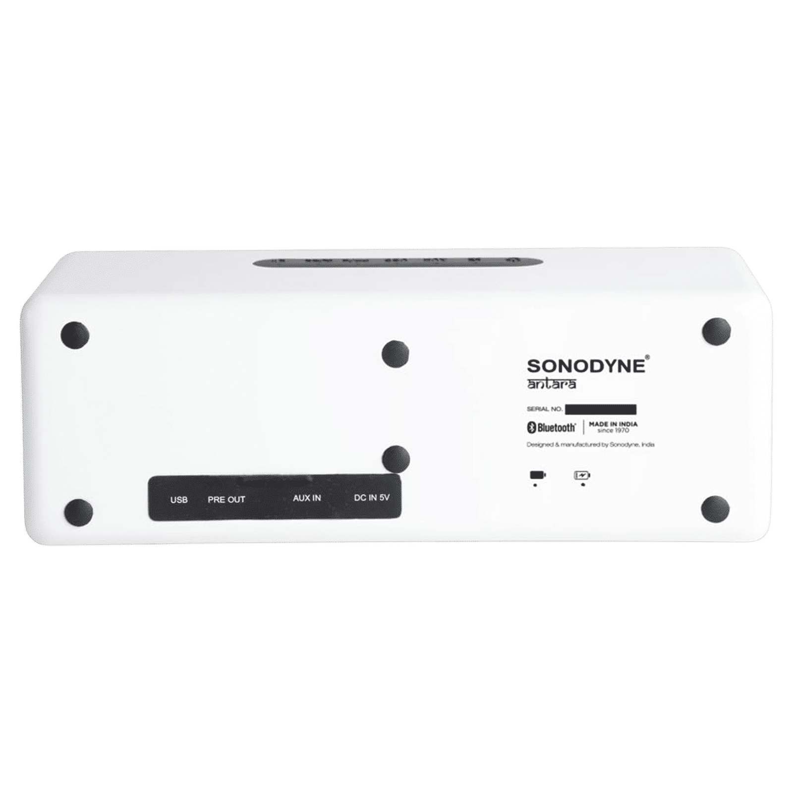 Sonodyne Antara 40W Portable Bluetooth Speaker (IP65 Water Resistant, Duet Mode, Stereo Channel, White)_5