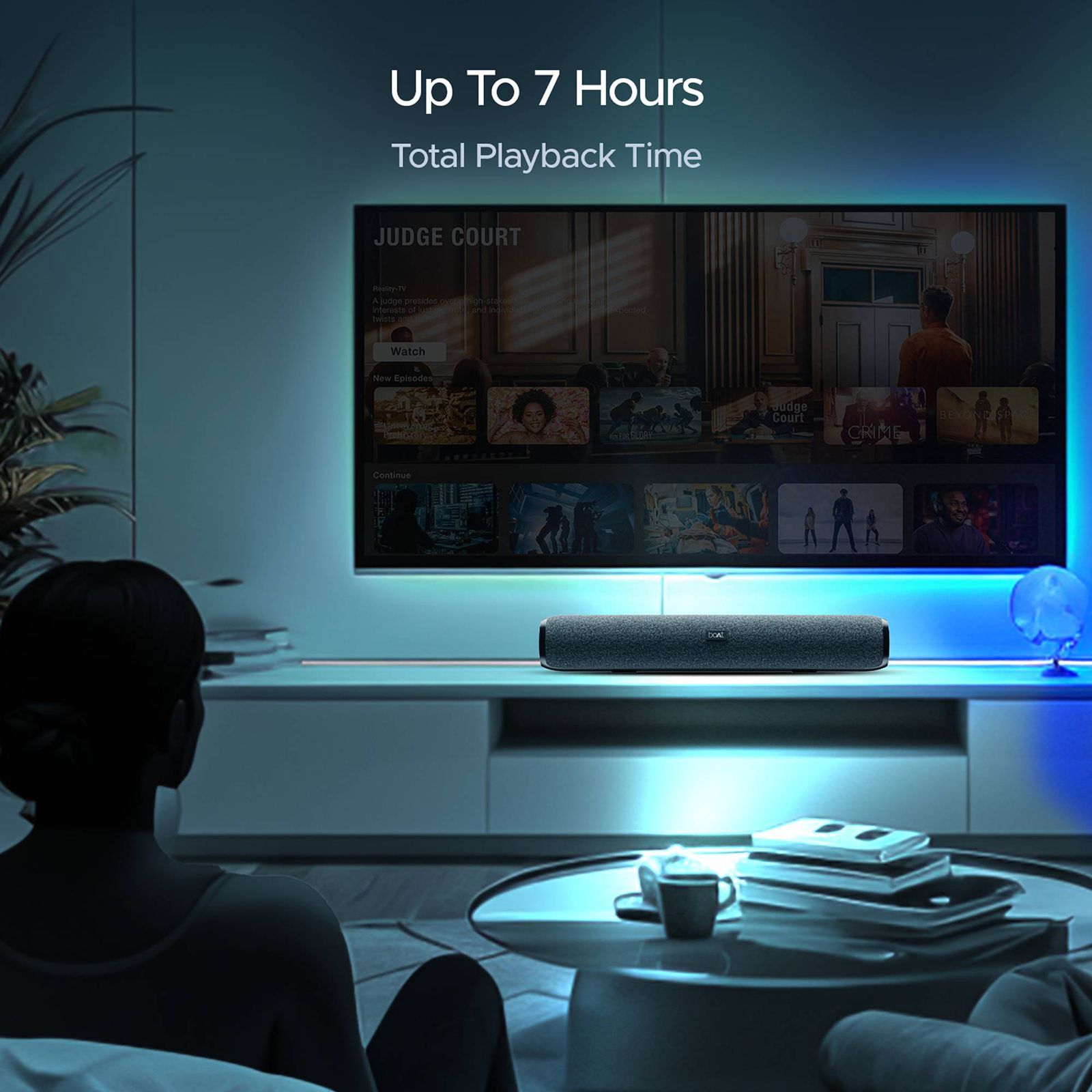 boAt Aavante Bar 590 25W Bluetooth Soundbar (Stereo Sound, 2.0 Channel, Pebble Black) boAt Aavante Bar 590 25W Bluetooth Soundbar (Stereo Sound, 2.0 Channel, Pebble Black)_3