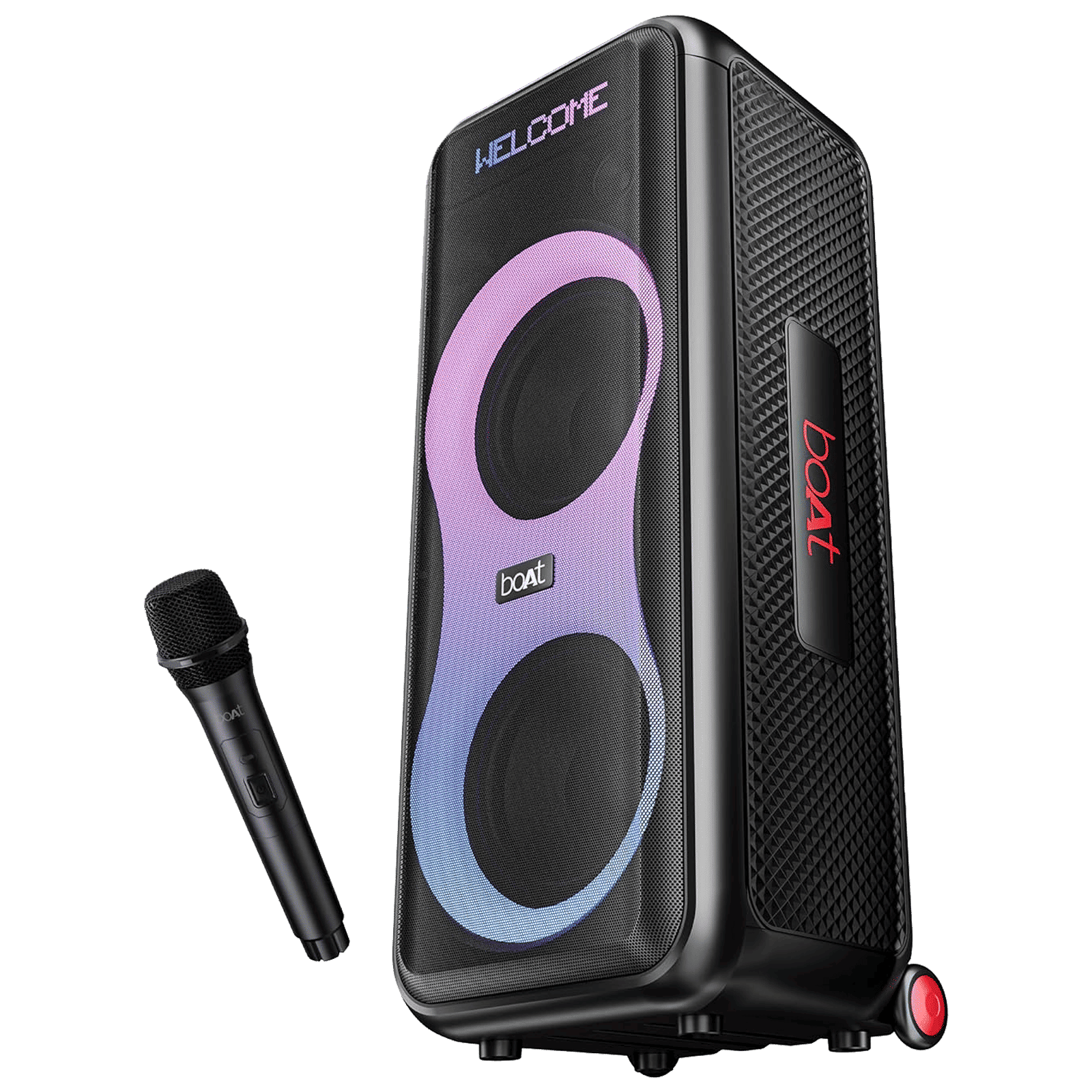 boAt PartyPal 600 220W Bluetooth Party Speaker (Animated Text Display, Hi-Fi Party Speaker, Black)_1