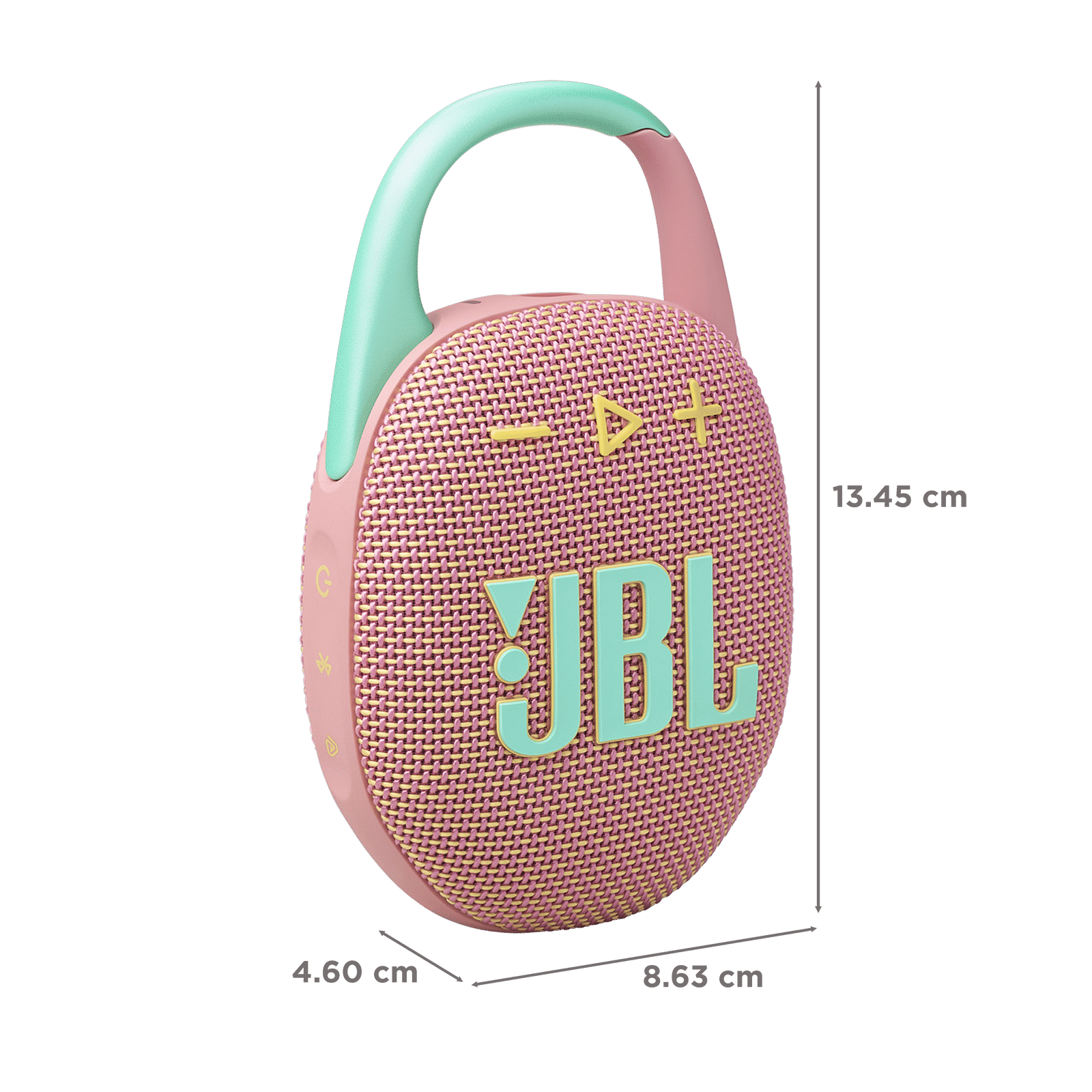 JBL Clip 5 7W Portable Bluetooth Speaker (IP67 Water Proof, Supports Auracast, Pink)_2