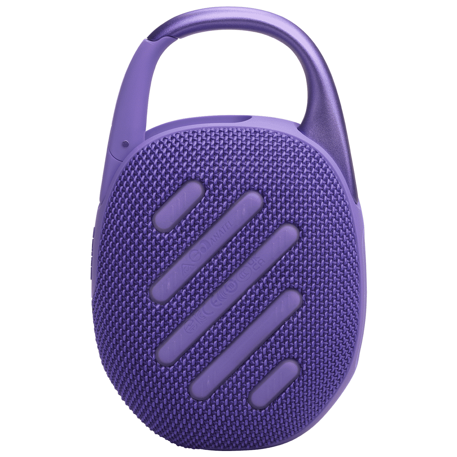 JBL Clip 5 7W Portable Bluetooth Speaker (IP67 Water Proof, Supports Auracast, Purple)_4