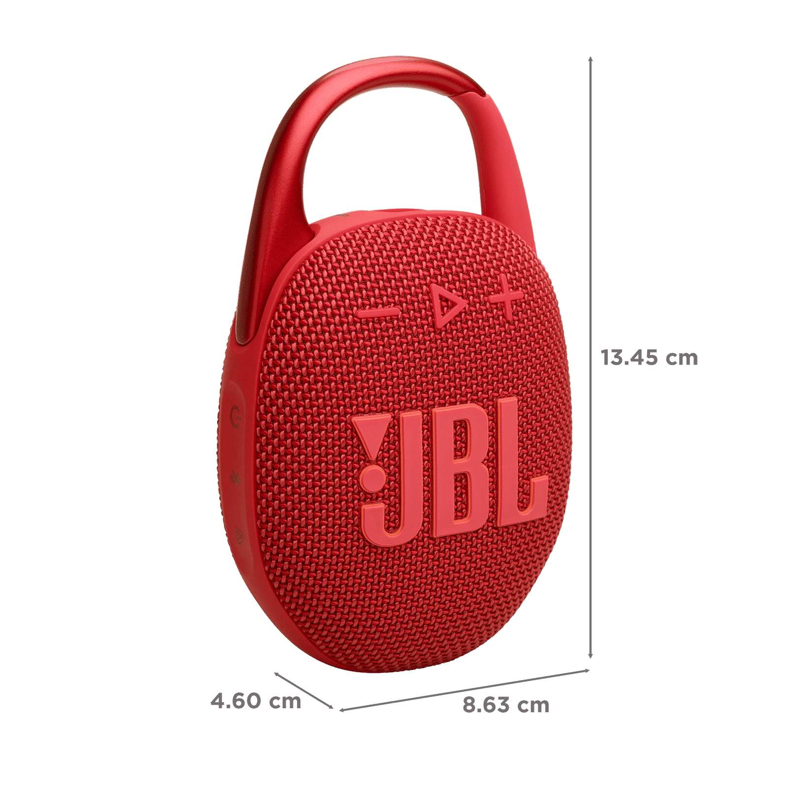 JBL Clip 5 7W Portable Bluetooth Speaker (IP67 Water Proof, Supports Auracast, Red)_2