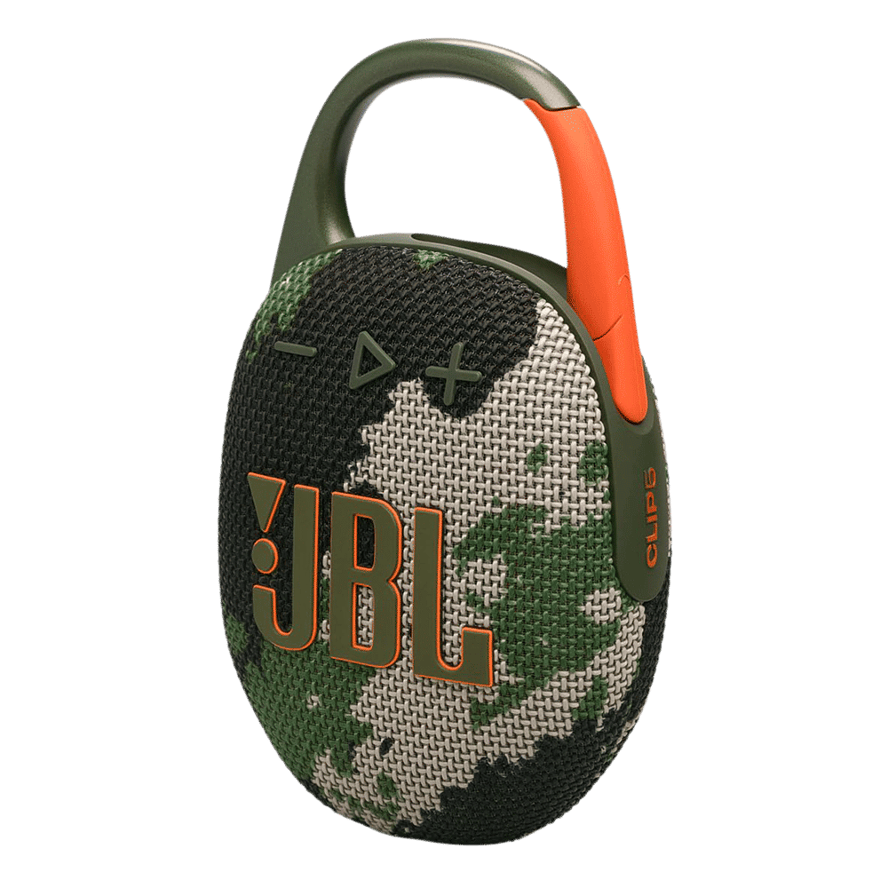 JBL Clip 5 7W Portable Bluetooth Speaker (IP67 Water Proof, Supports Auracast, Squad)_8