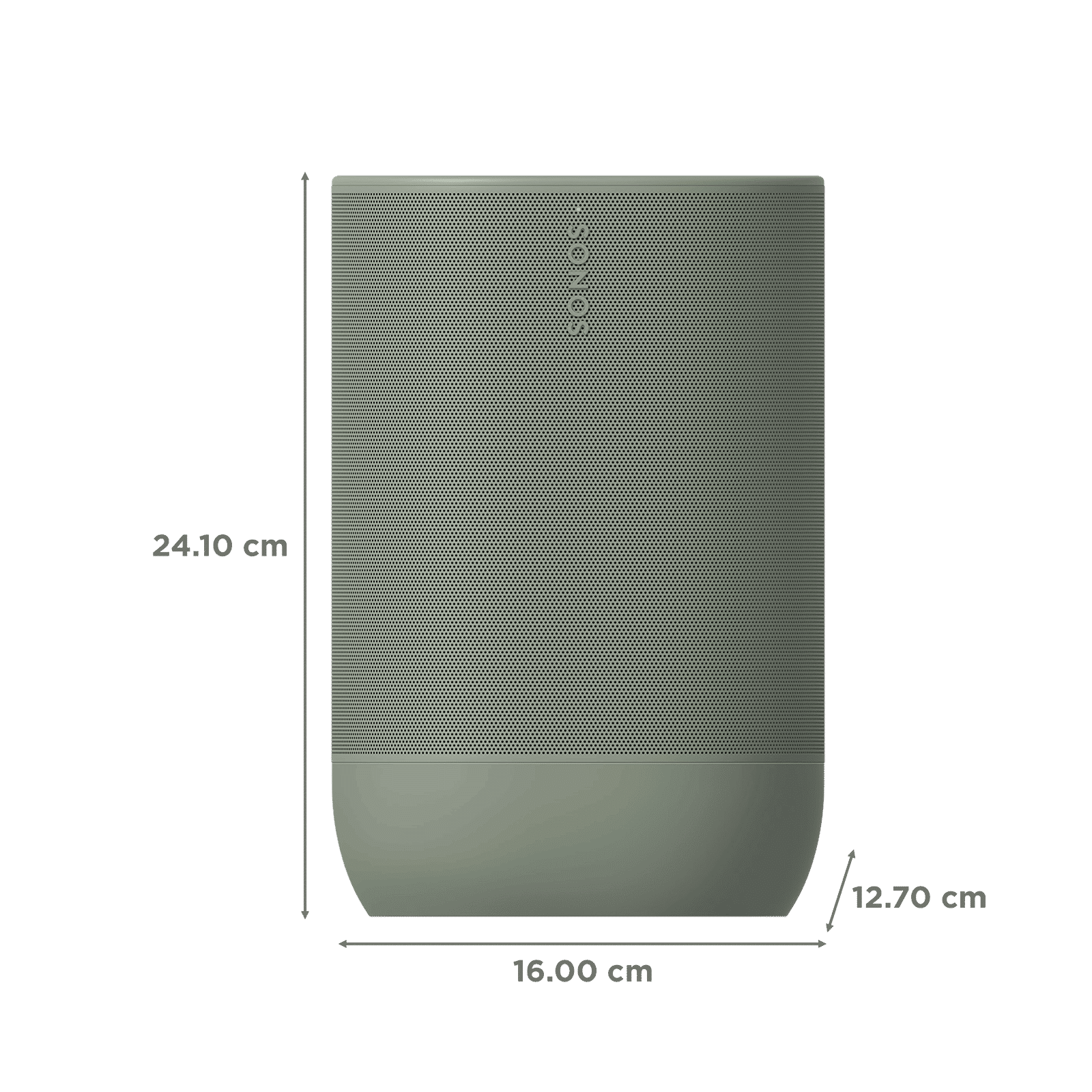 SONOS Move 2 with Built-in Alexa Smart Wi-Fi Speaker (Touch Control, Green)_2