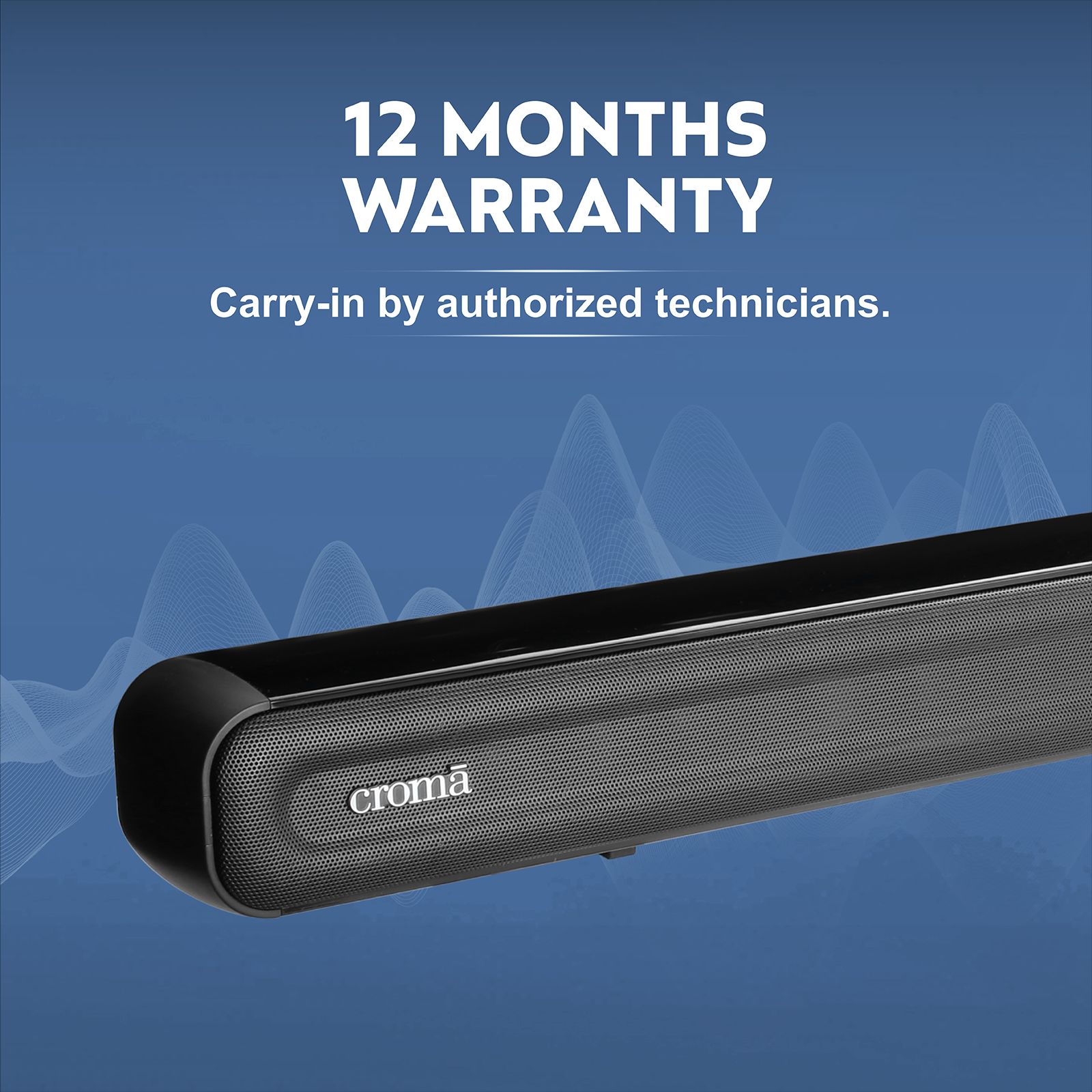 Croma 120W Bluetooth Soundbar with Remote (Preset EQ Modes, 2.1 Channel, Black) Croma 120W Bluetooth Soundbar with Remote (Preset EQ Modes, 2.1 Channel, Black)_8