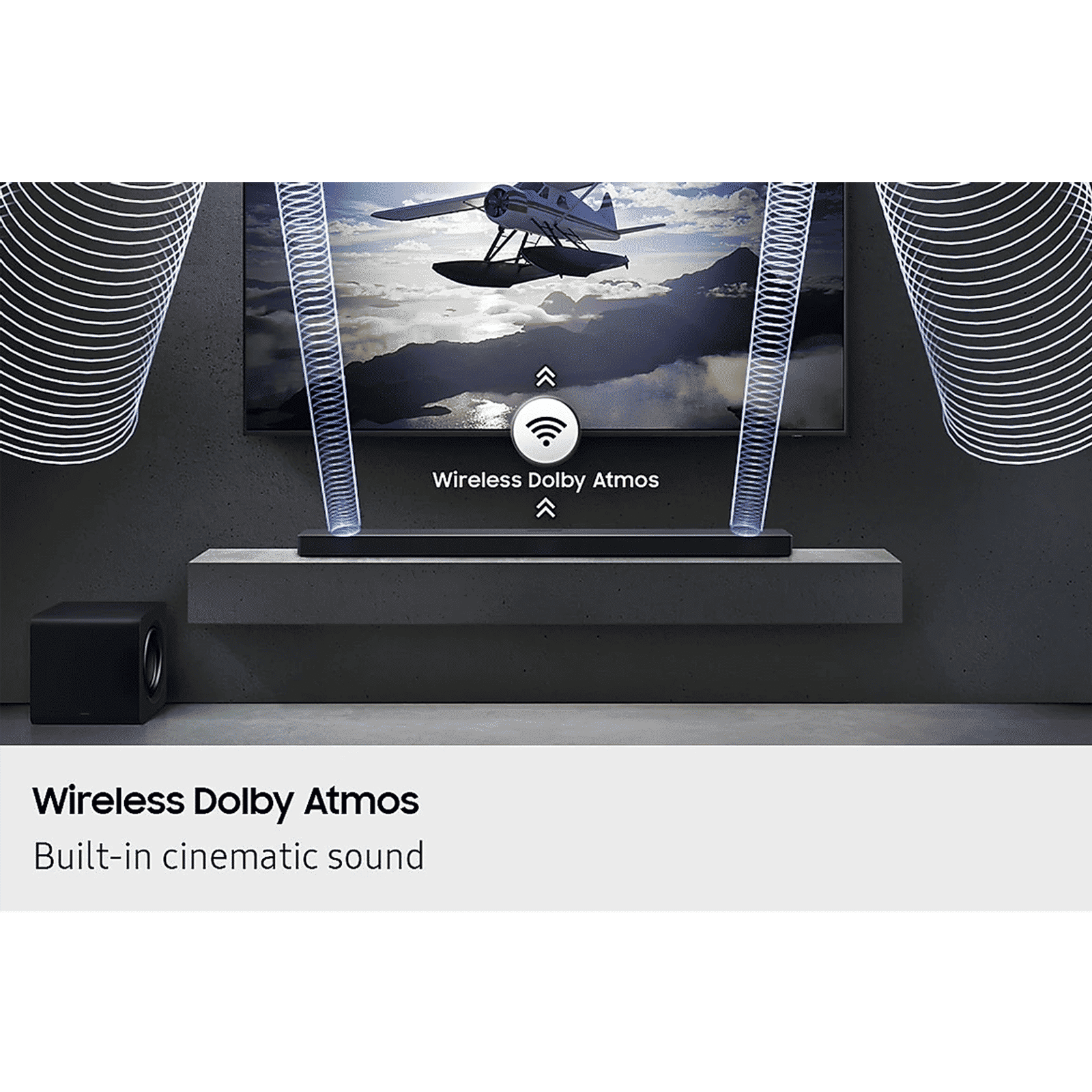 SAMSUNG B Series 400W Soundbar with Remote (Dolby Audio, 5.1 Channel, Black)_16