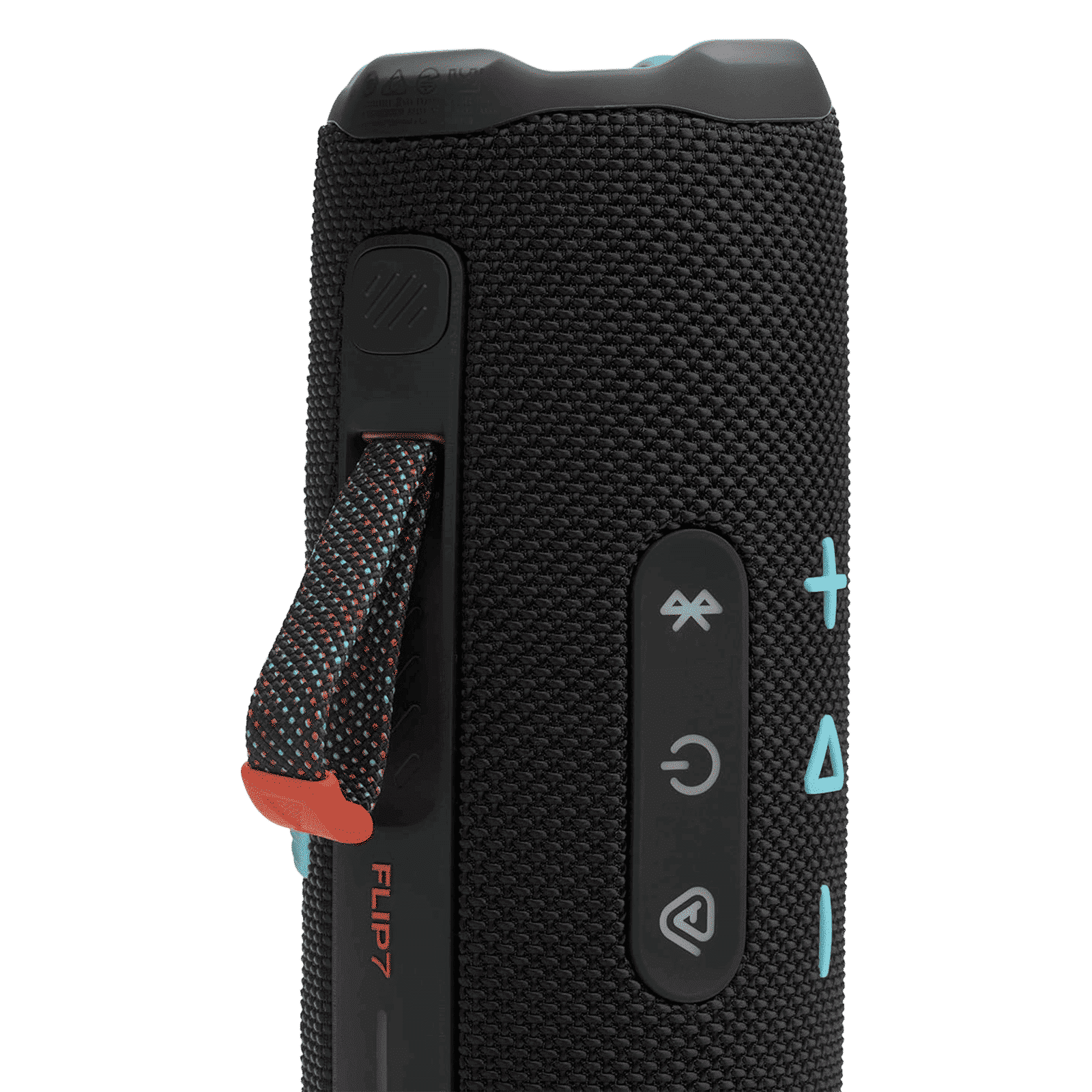 JBL Flip 7 25W Portable Bluetooth Speaker (Waterproof, Bold Pro Sound with AI Sound Boost, Stereo Channel, Black & Orange)_4