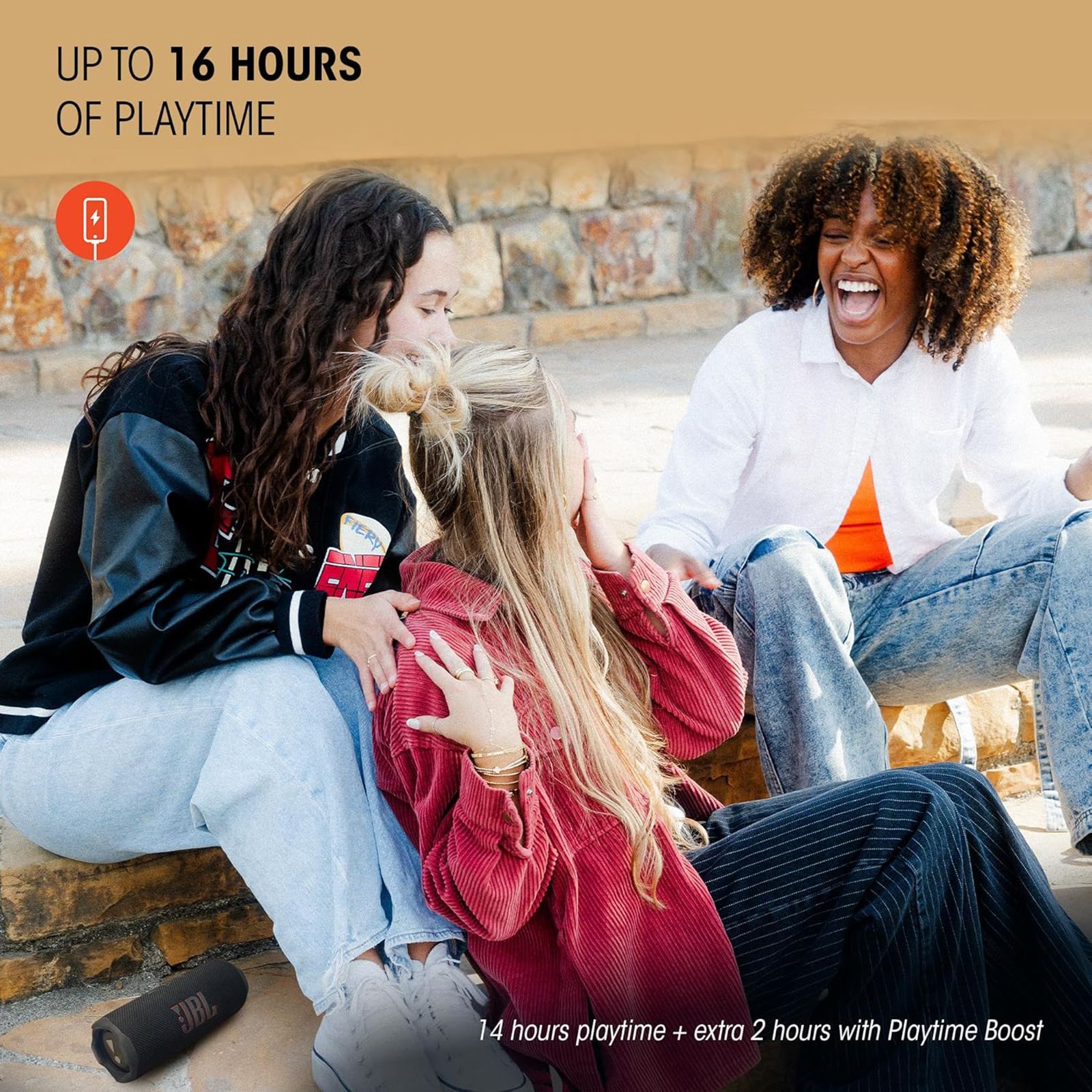 JBL Flip 7 35W Portable Bluetooth Speaker (Waterproof, Bold Pro Sound with AI Sound Boost, Stereo Channel, Squad)_13