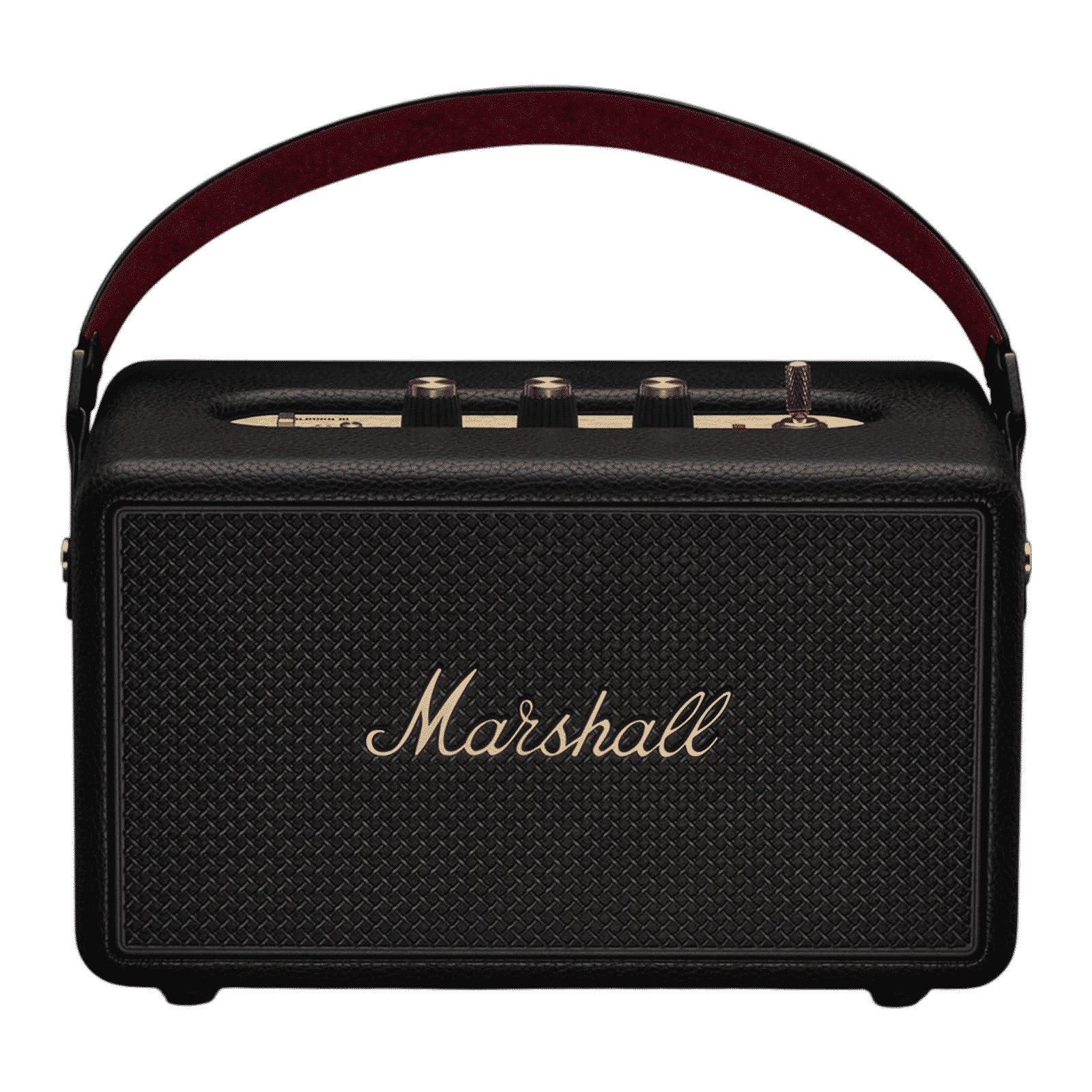 Marshall Kilburn 3 Portable Bluetooth Speaker (IP54 Dust & Water Resistant, 360 Degree Sound, Stereo Channel, Black & Brass)_1