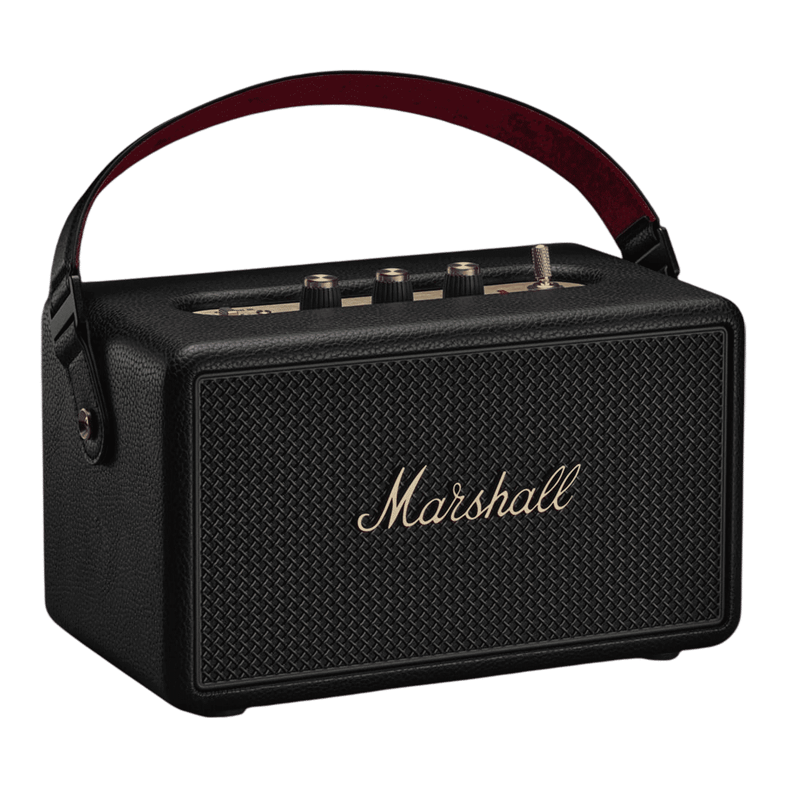 Marshall Kilburn 3 Portable Bluetooth Speaker (IP54 Dust & Water Resistant, 360 Degree Sound, Stereo Channel, Black & Brass)_6