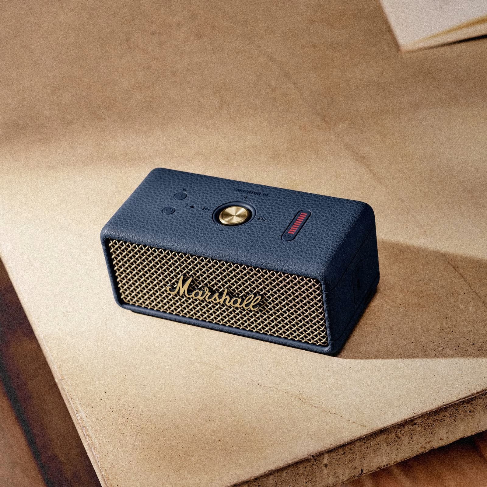 Marshall EMBERTON III 20W Portable Bluetooth Speaker (IP67 Waterproof, True Stereophonic, Stereo Channel, Midnight Blue) _6