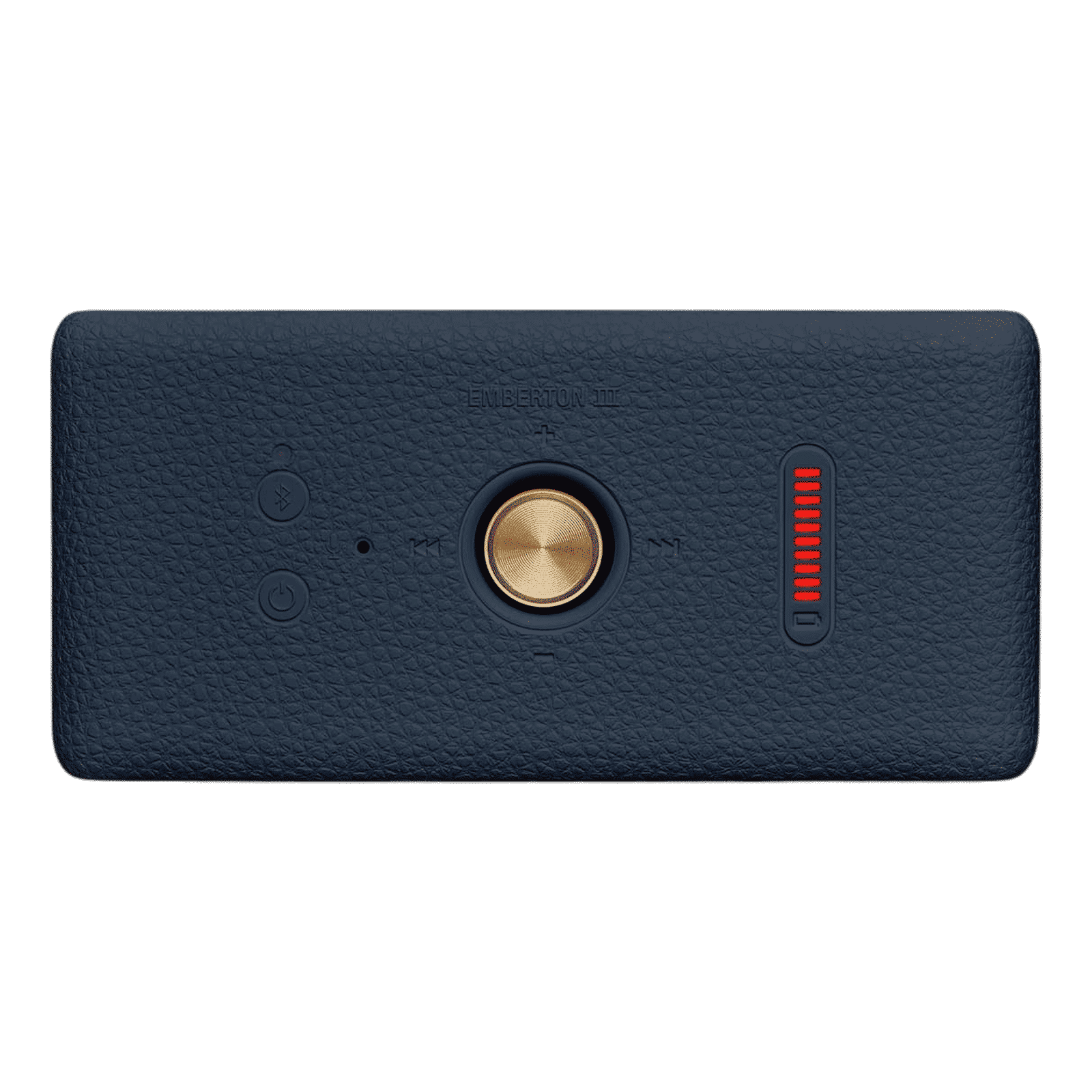 Marshall EMBERTON III 20W Portable Bluetooth Speaker (IP67 Waterproof, True Stereophonic, Stereo Channel, Midnight Blue) _2