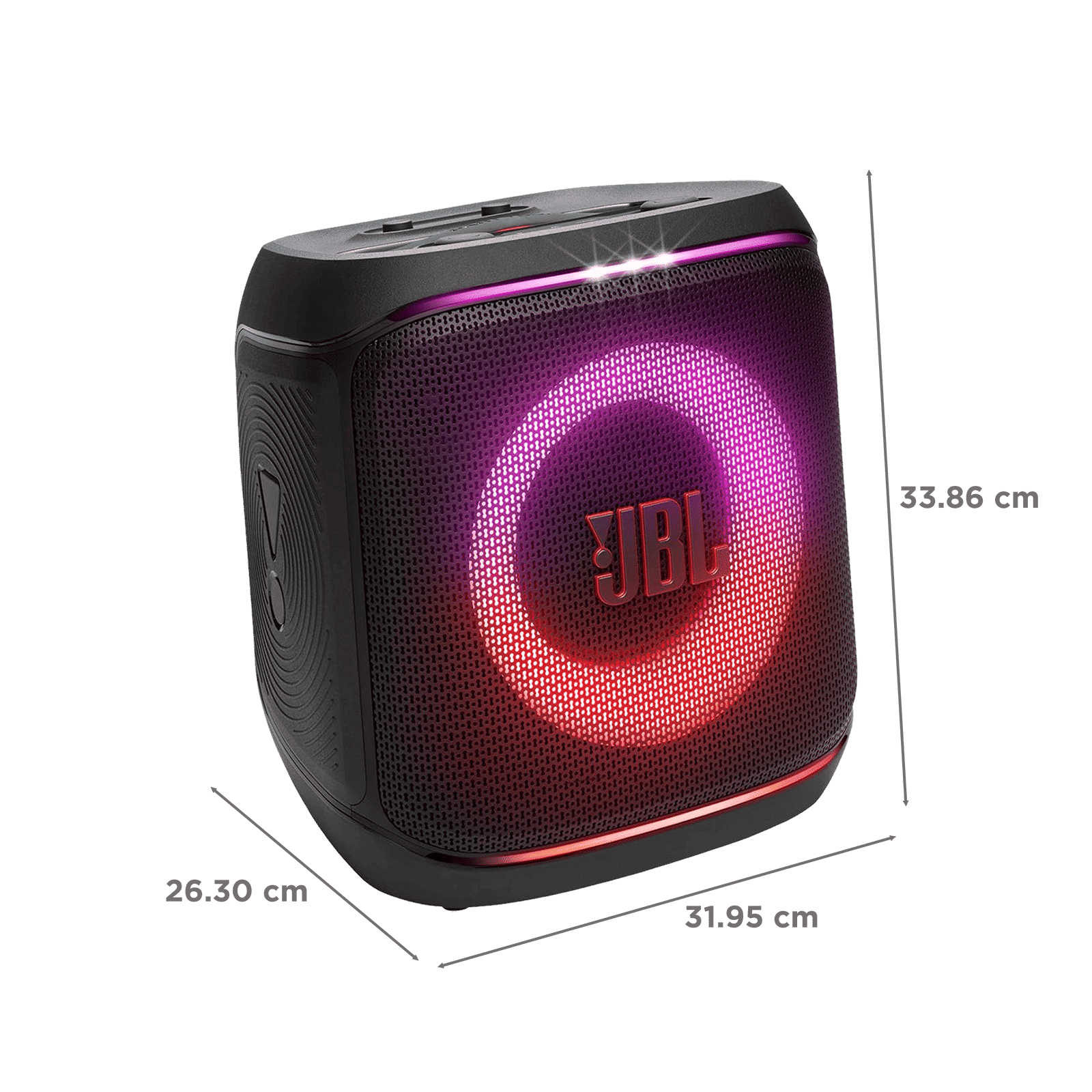 JBL PartyBox Encore 2 100W Bluetooth Party Speaker with Mic (Dynamic Lightshow, Stereo Channel, Black) JBL PartyBox Encore 2 100W Bluetooth Party Speaker with Mic (Dynamic Lightshow, Stereo Channel, Black)_2