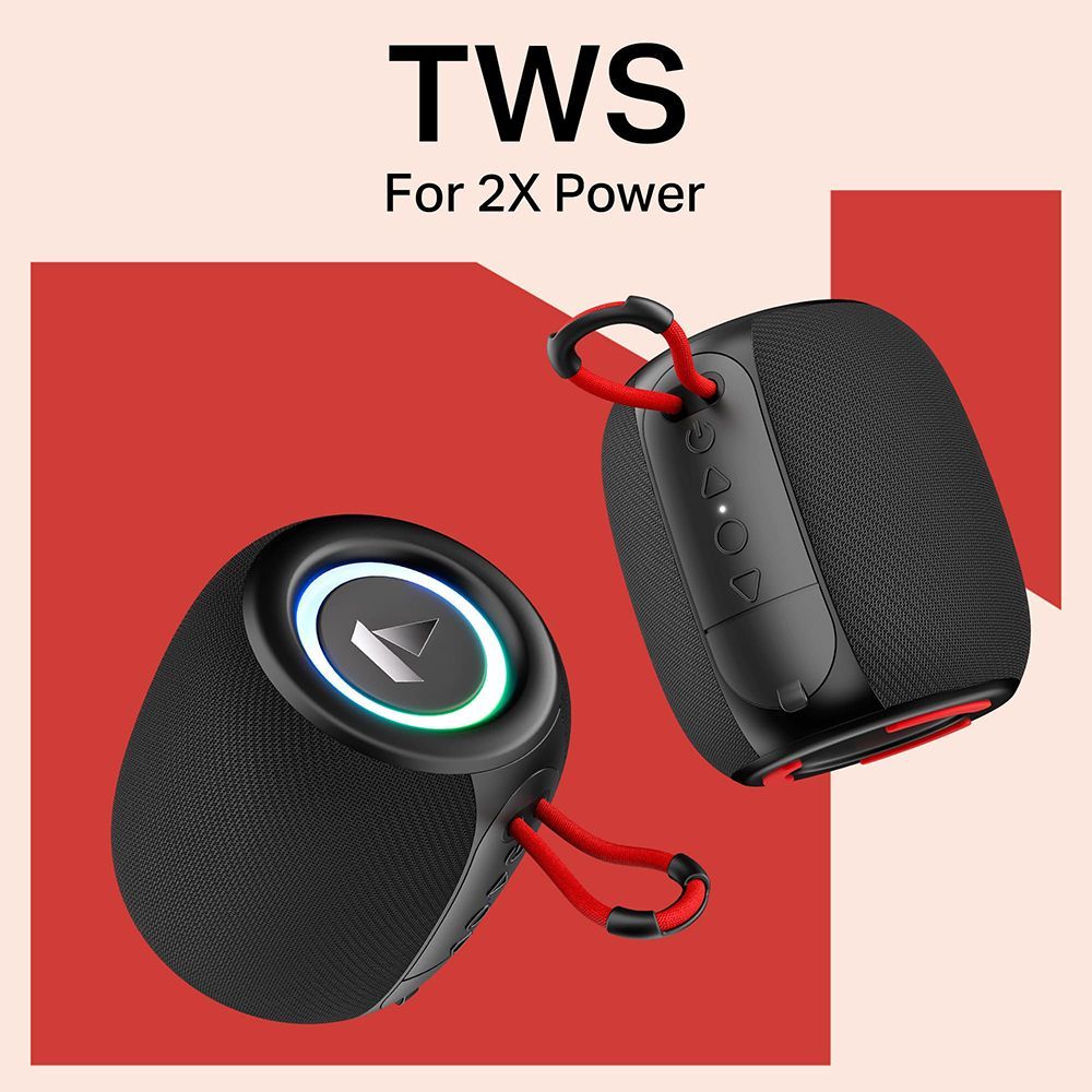 boAt Stone 208 5W Portable Bluetooth Speaker (8 Hours Music Playtime, Raging Black) boAt Stone 208 5W Portable Bluetooth Speaker (8 Hours Music Playtime, Raging Black)_6