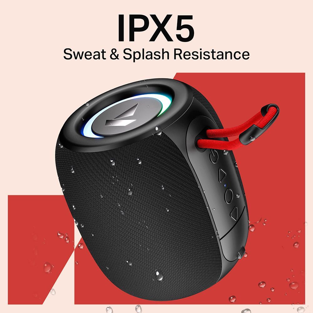 boAt Stone 208 5W Portable Bluetooth Speaker (8 Hours Music Playtime, Raging Black) boAt Stone 208 5W Portable Bluetooth Speaker (8 Hours Music Playtime, Raging Black)_8