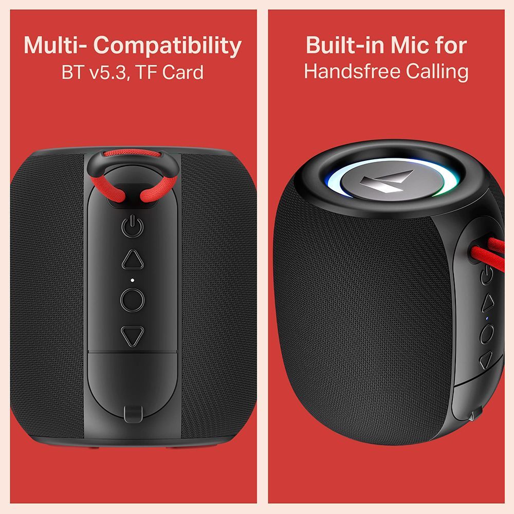 boAt Stone 208 5W Portable Bluetooth Speaker (8 Hours Music Playtime, Raging Black) boAt Stone 208 5W Portable Bluetooth Speaker (8 Hours Music Playtime, Raging Black)_9