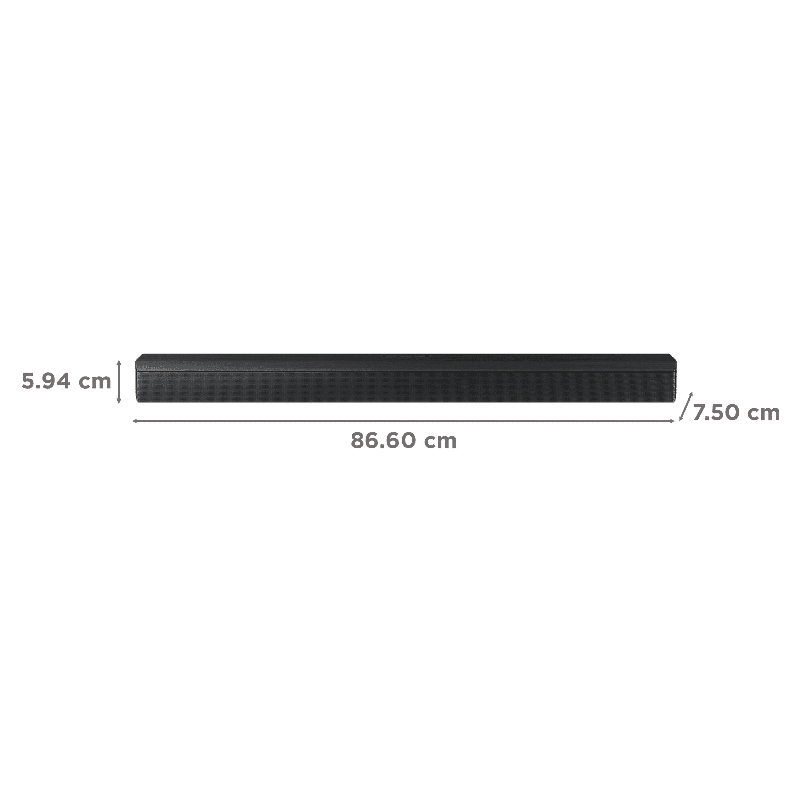 SAMSUNG B-series 490W Bluetooth Soundbar with Remote (Dolby Audio & DTS Virtual:X, 5.1 Channel, Black)_2