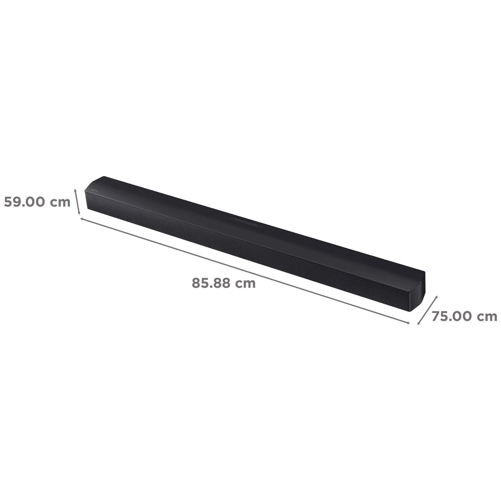 SAMSUNG B-series 300W Bluetooth Soundbar with Remote (Dolby Audio & DTS Virtual:X, 2.1 Channel, Titan Black)_2