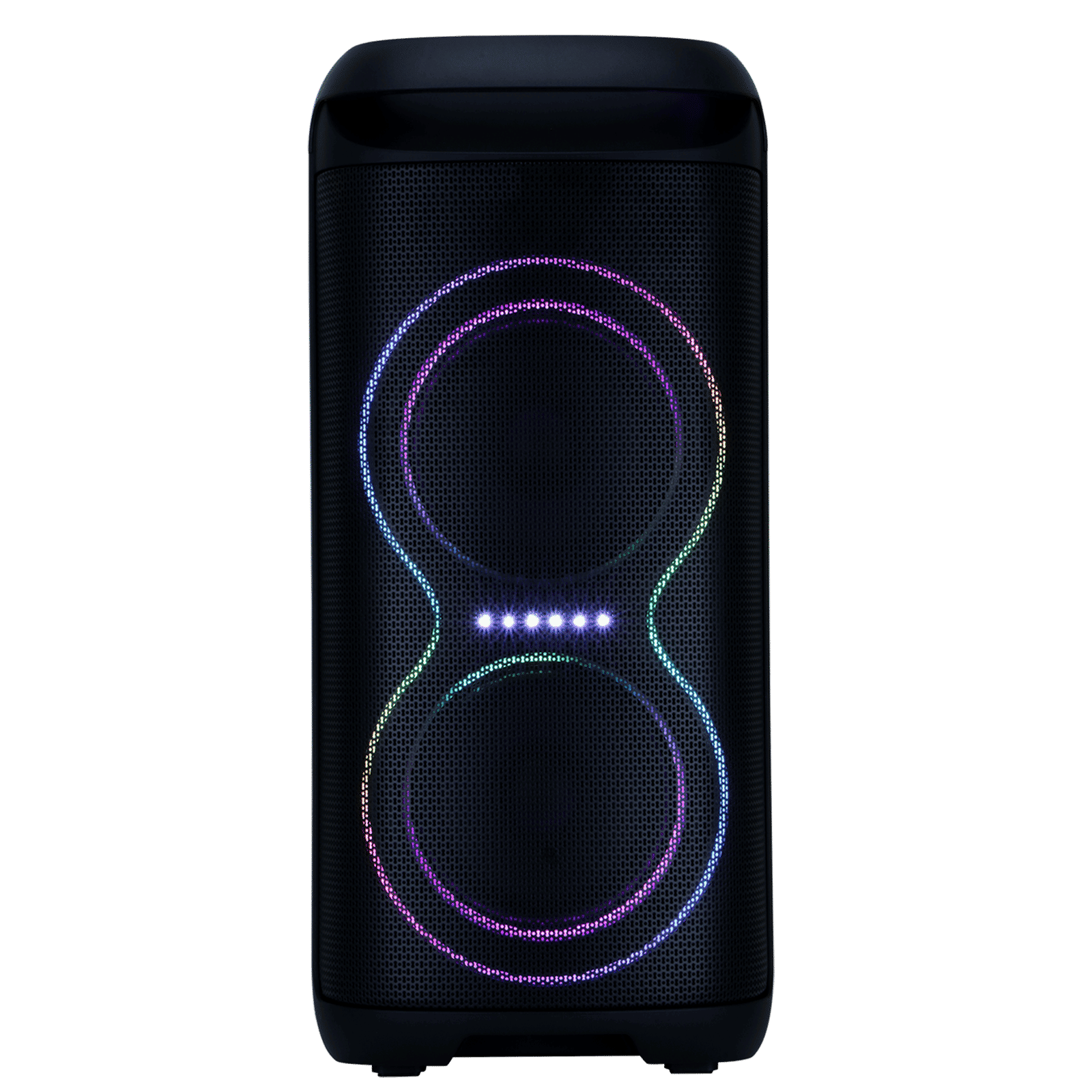 Croma 180W Party Speaker with Mic (Music Sync LED Light, 2.1 Channel, Black)_1