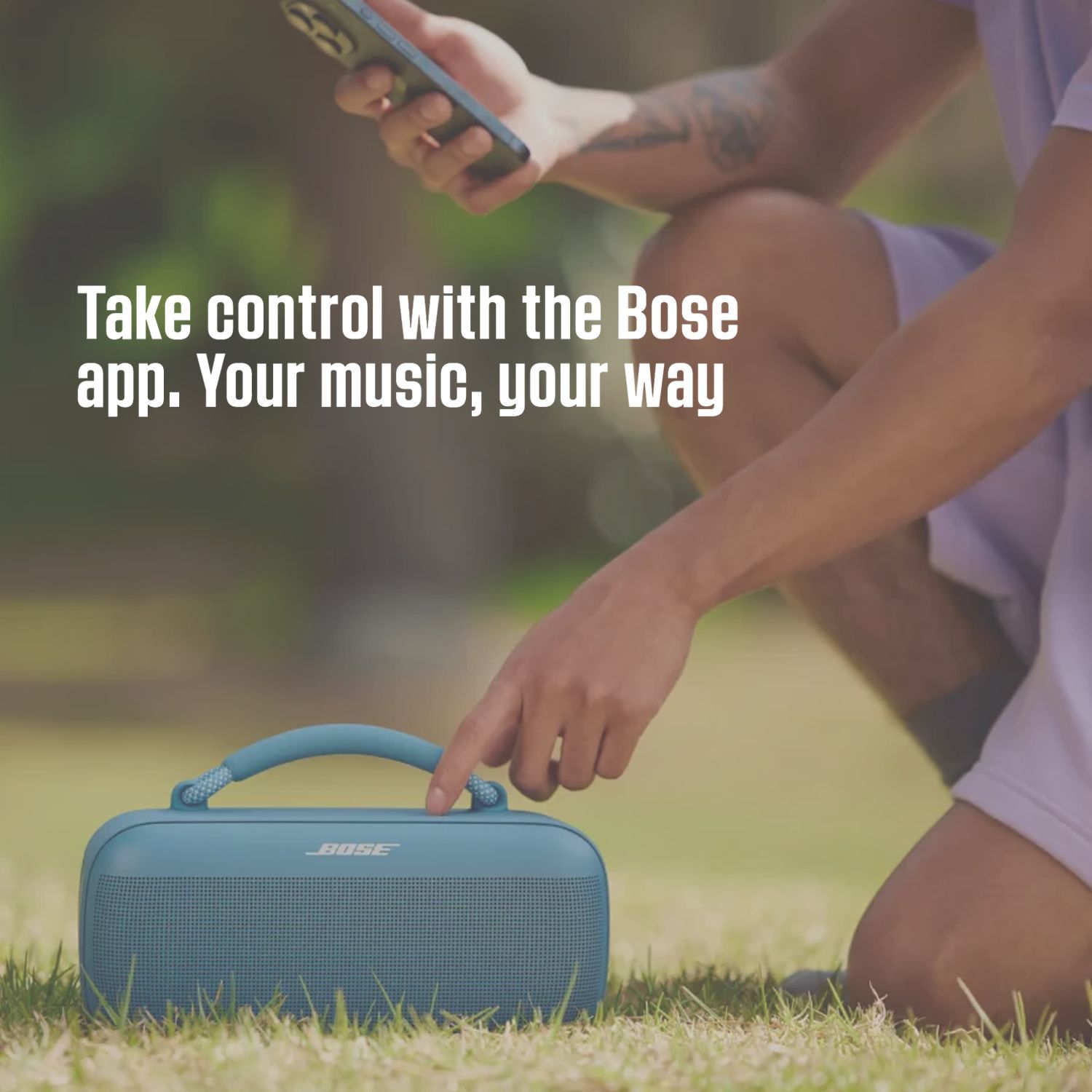 BOSE Soundlink Max 180W Portable Bluetooth Speaker (IP67 Water Resistant, Deep Bass, Stereo Channel, Citrus Yellow)_8