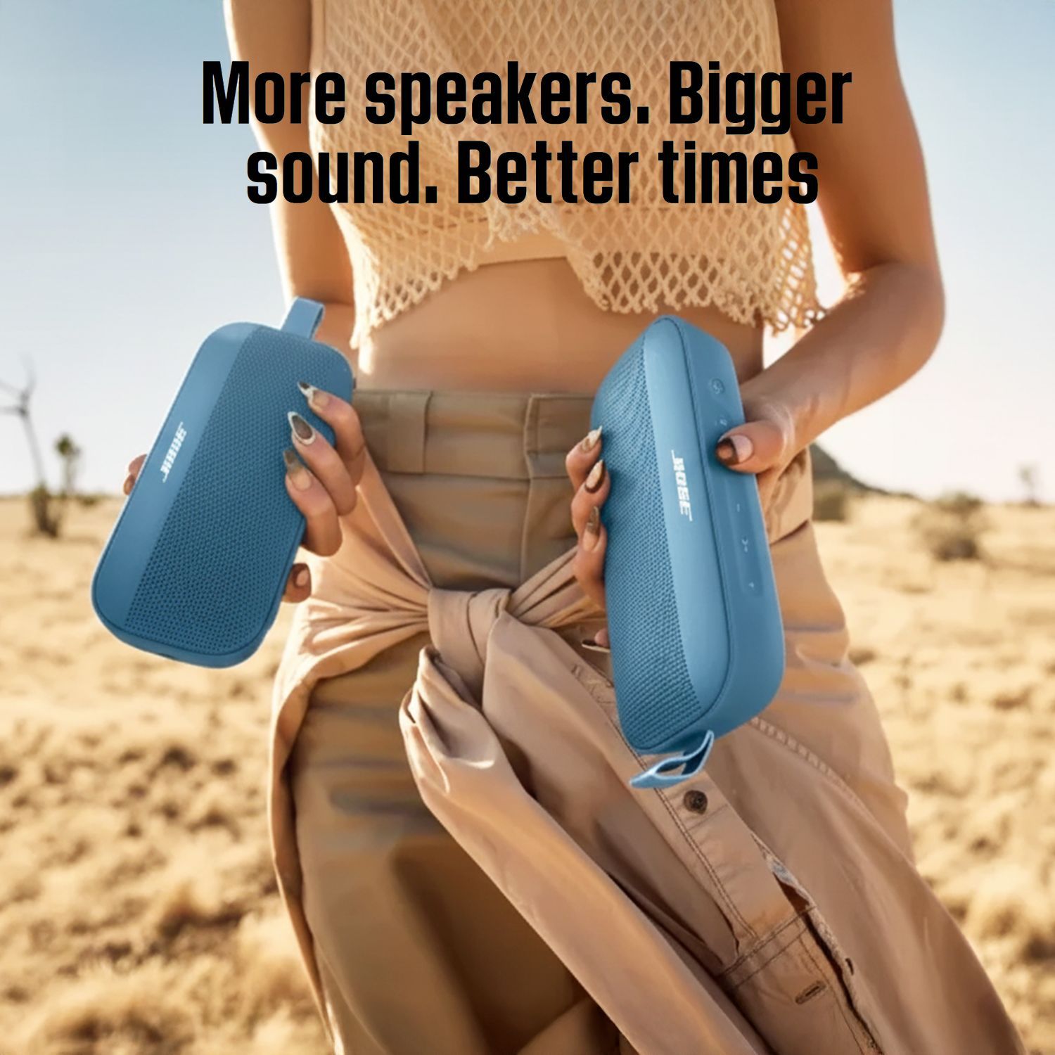 BOSE Soundlink Flex (2nd Gen) 15W Portable Bluetooth Speaker (IP67 Water Resistant, Deep Bass, Stereo Channel, Citrus Yellow)_10