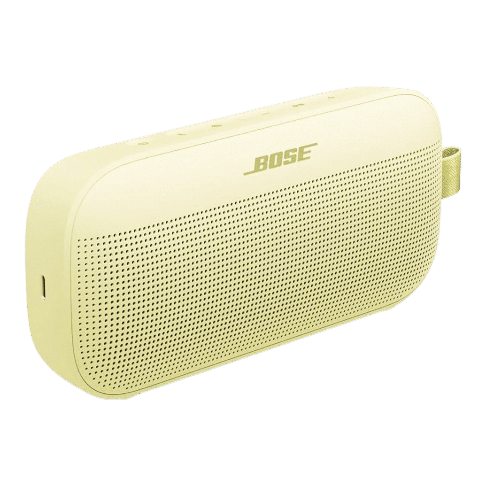 BOSE Soundlink Flex (2nd Gen) 15W Portable Bluetooth Speaker (IP67 Water Resistant, Deep Bass, Stereo Channel, Citrus Yellow)_3