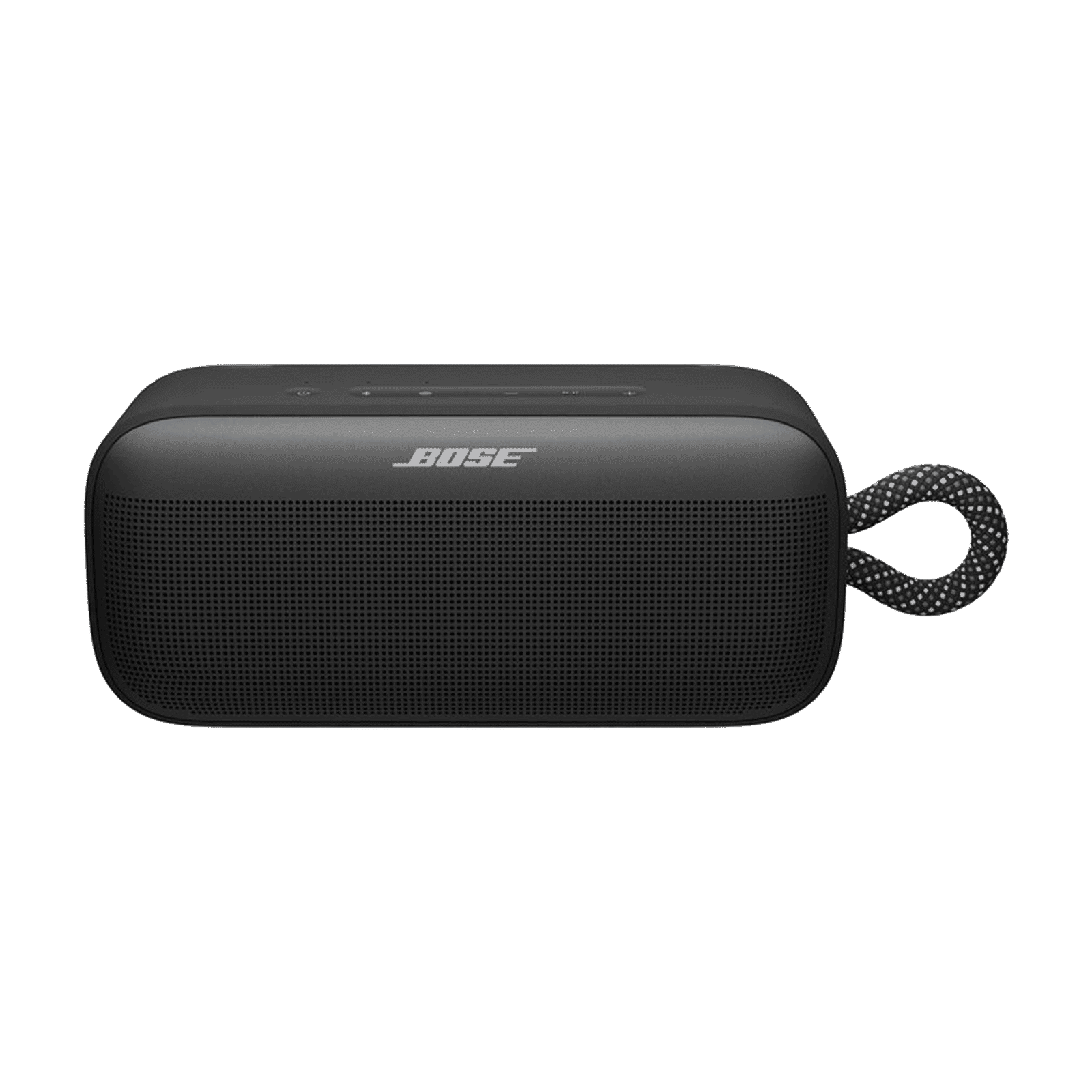 Bose SoundLink Plus 5.25W Portable Bluetooth Speaker (IP67 Water Resistant, 20 Hours Playback Time, Mono Speaker, Black)_1