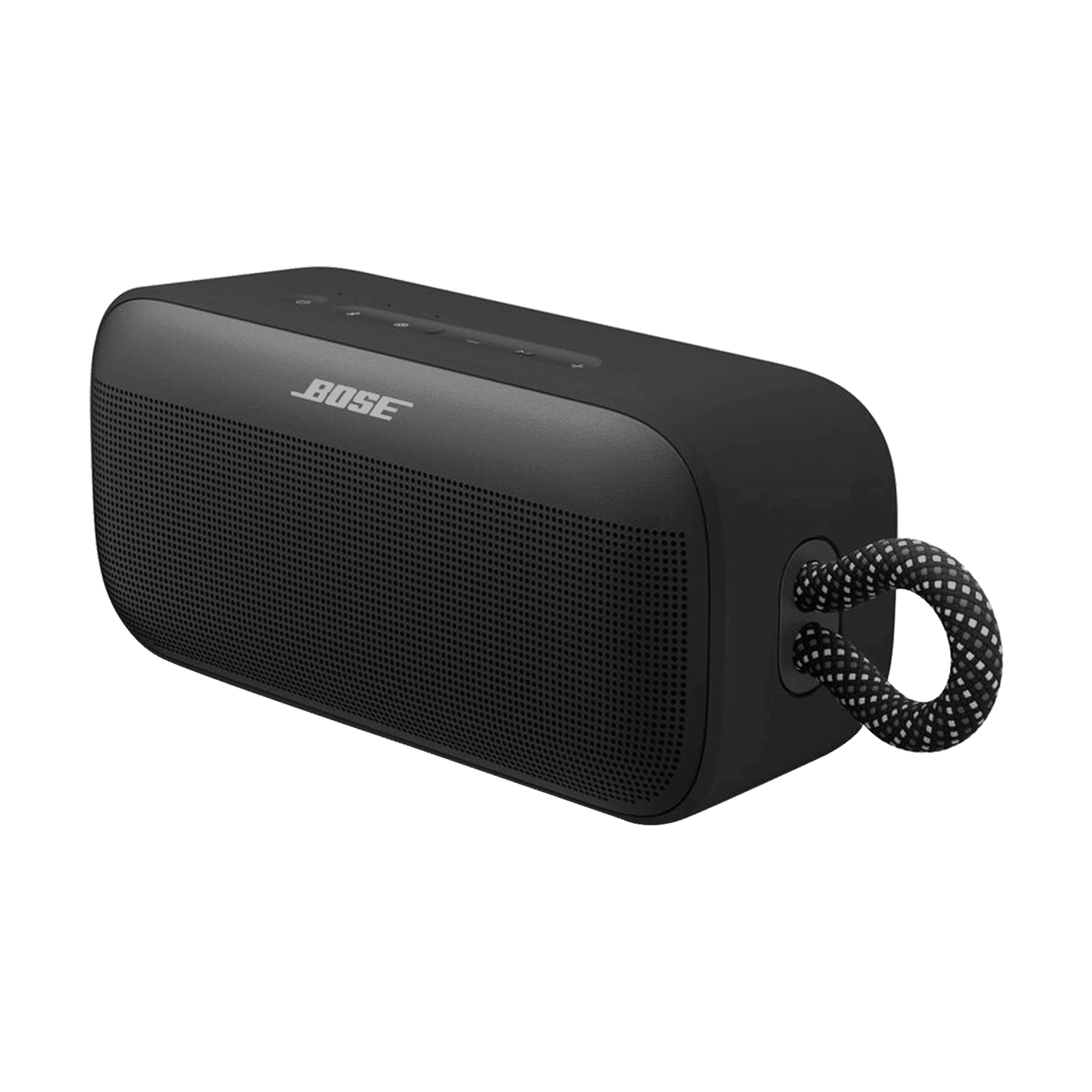 Bose SoundLink Plus 5.25W Portable Bluetooth Speaker (IP67 Water Resistant, 20 Hours Playback Time, Mono Speaker, Black)_2
