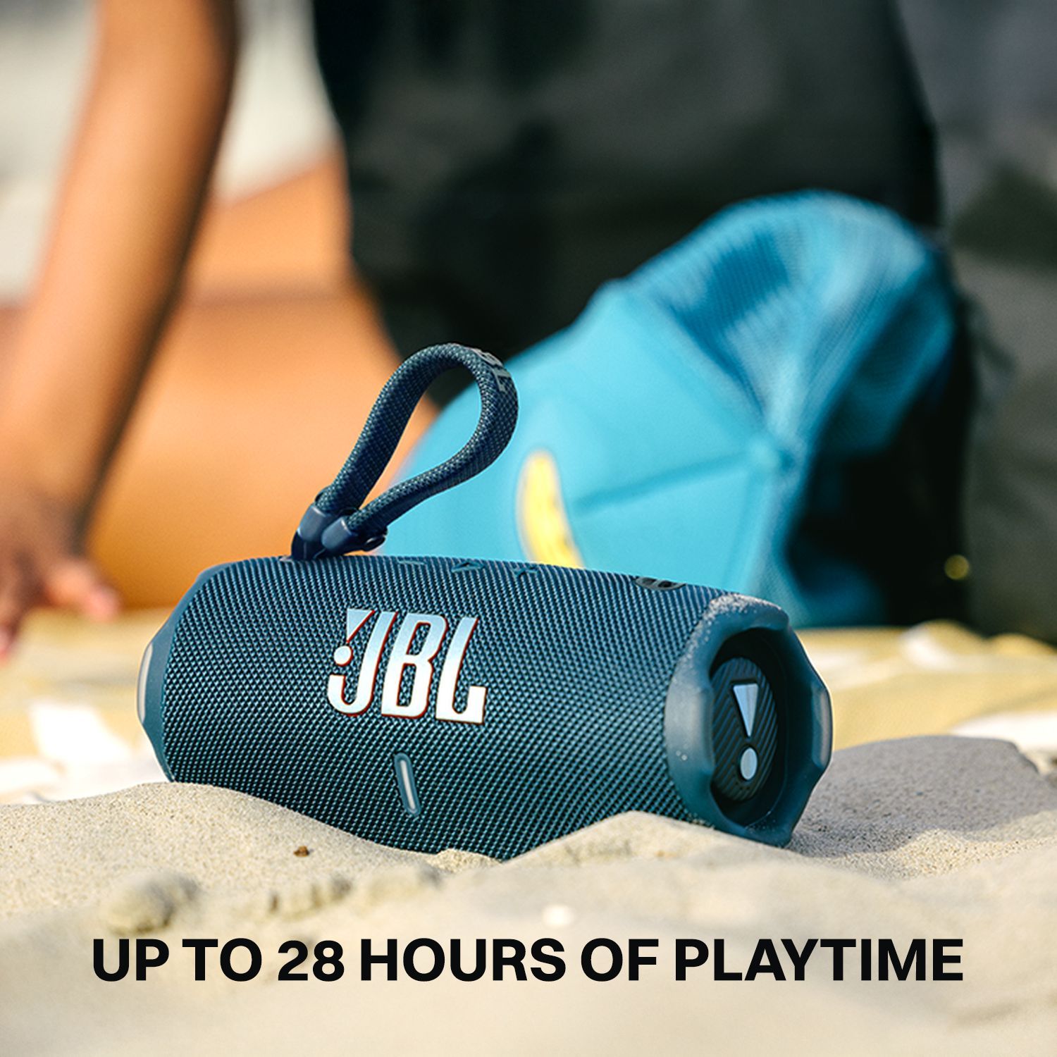 JBL Charge 6 45W Portable Bluetooth Speaker (IP68 Water Resistant, AI Sound Boost, Stereo Channel, Black)_11